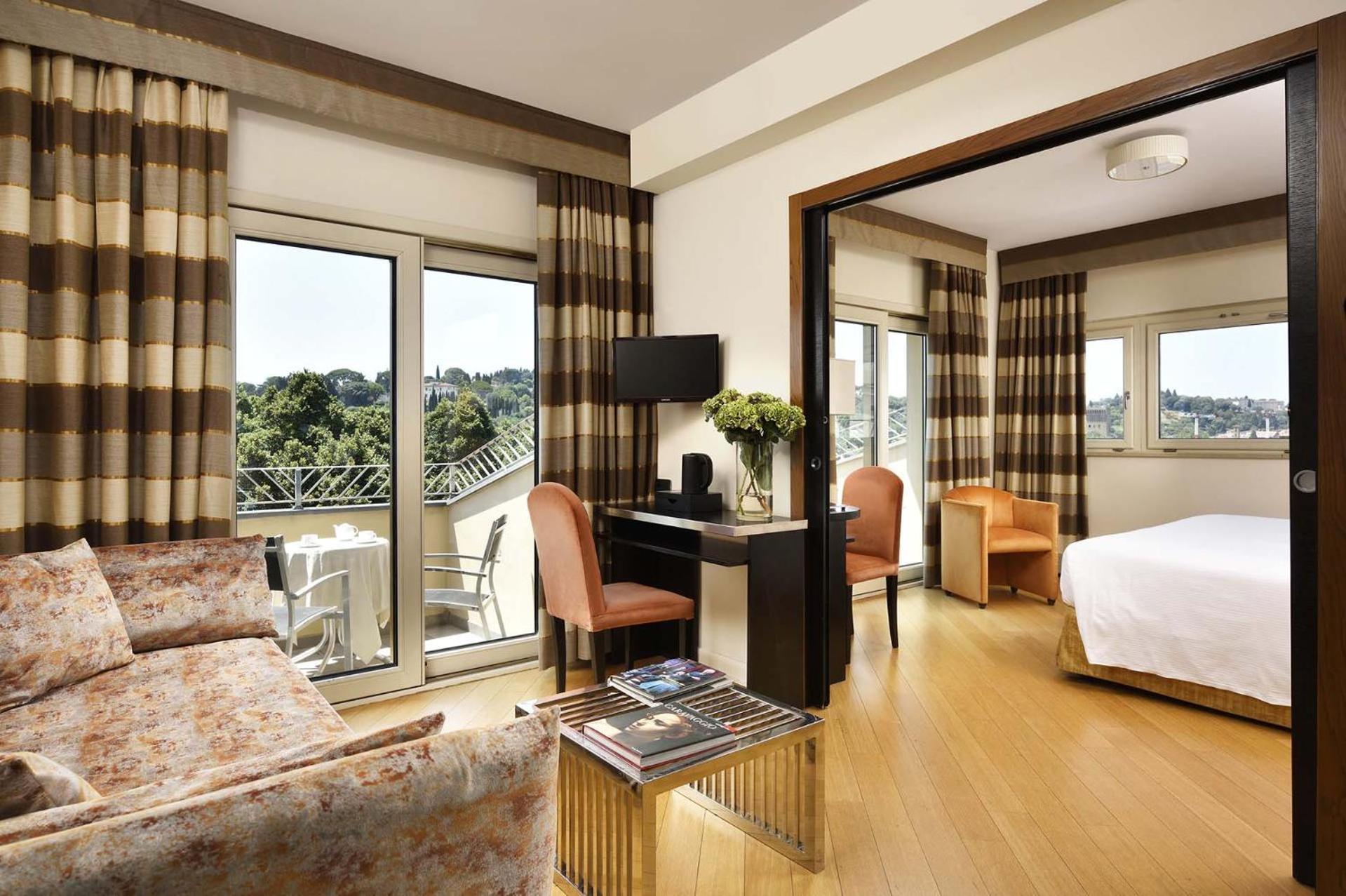Junior Suite with Balcony and River View
