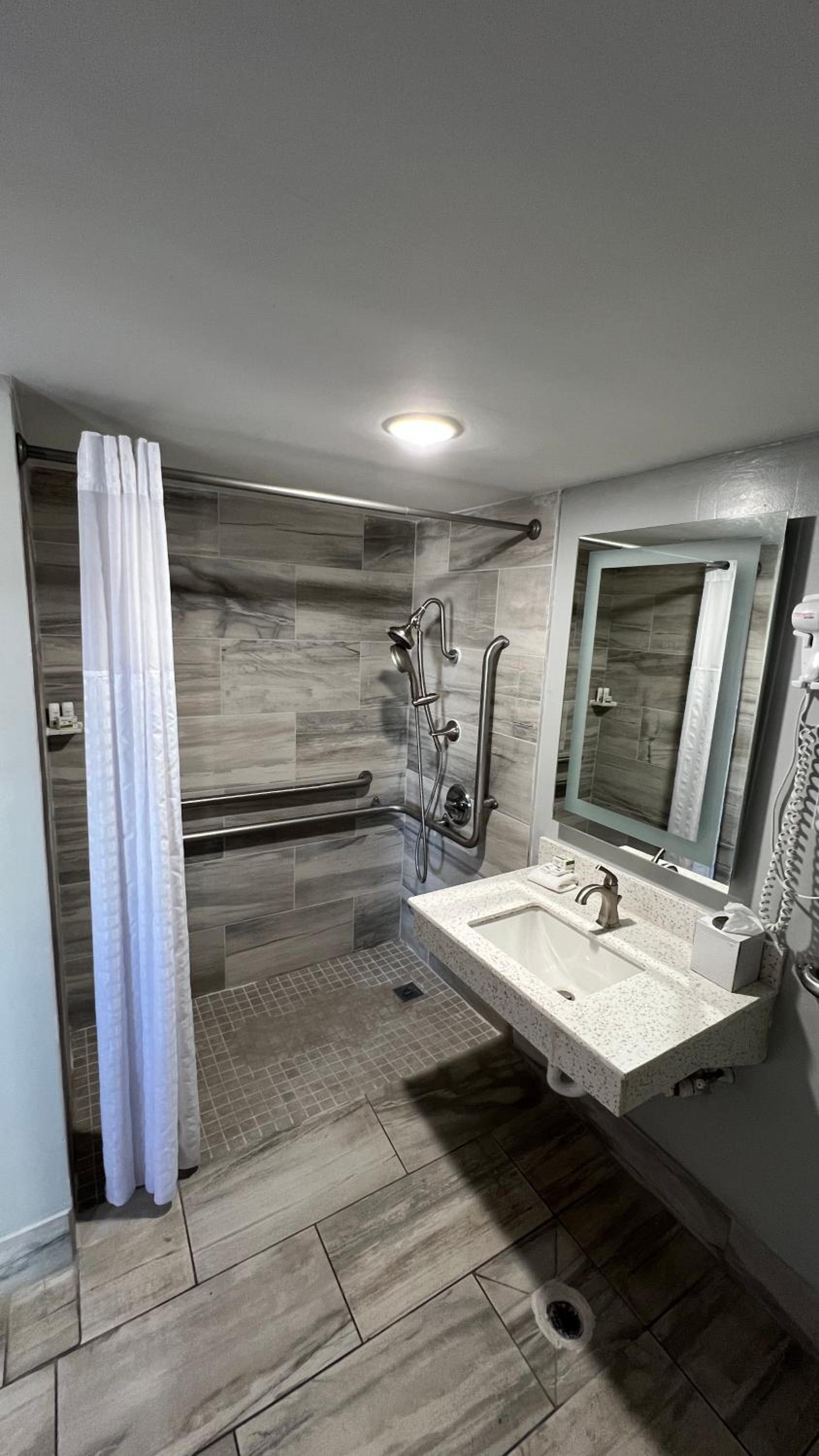 Deluxe King Room with Roll-In Shower - Mobility Accessible/Non-Smoking - Photo 3
