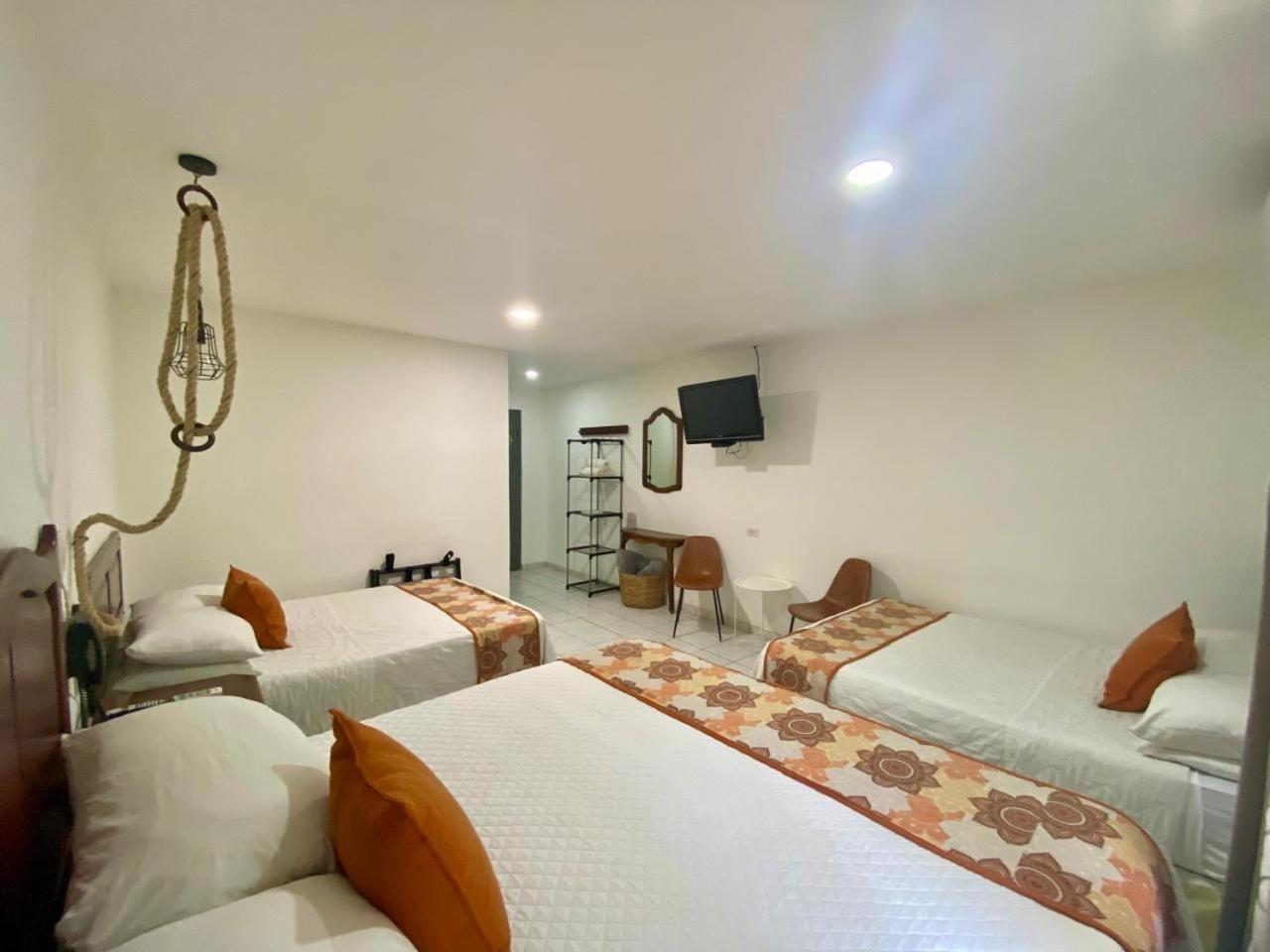 1 King Bed, 2 Queen Beds / Family Room