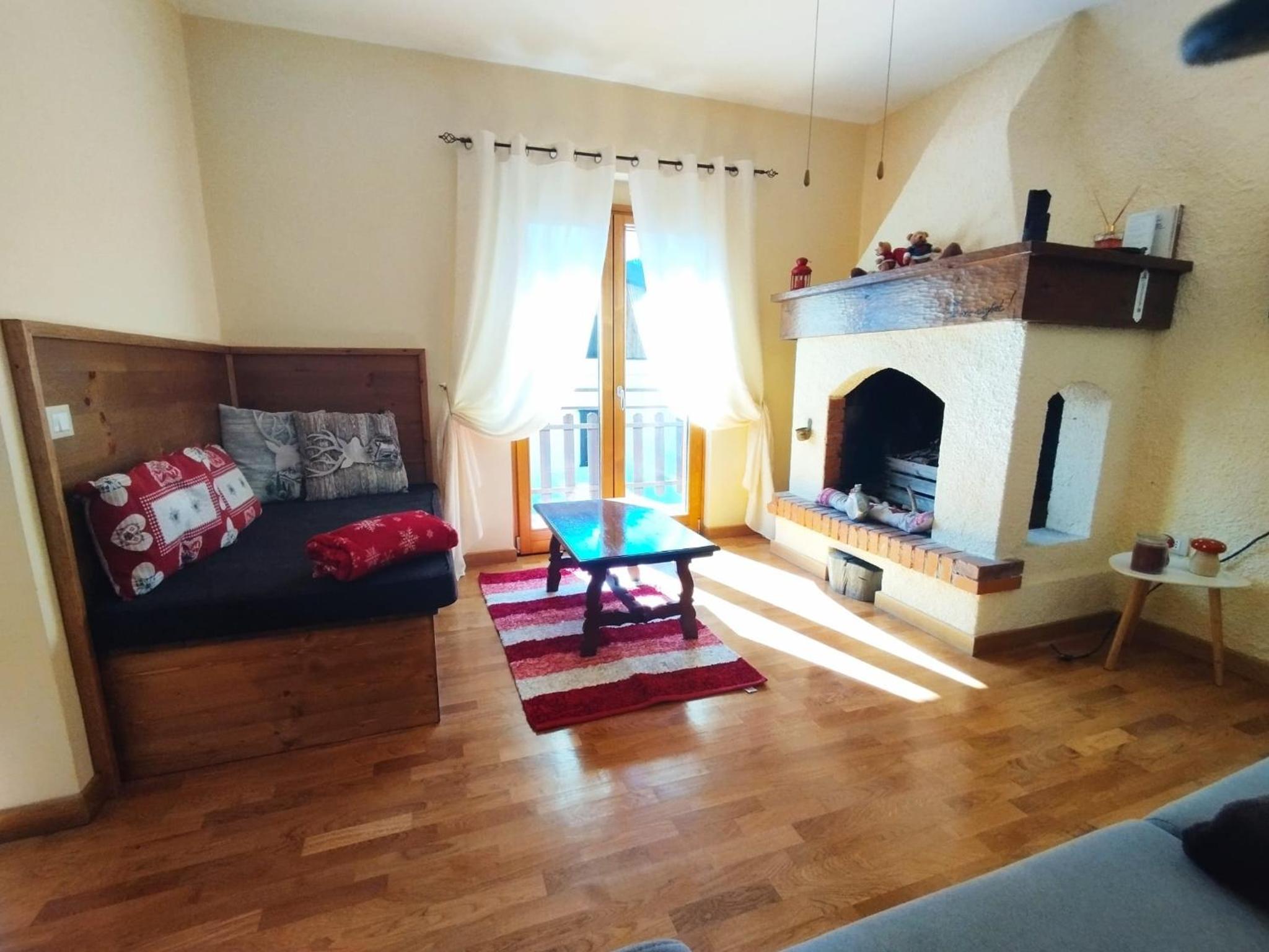 Two-Bedroom Apartment with Balcony