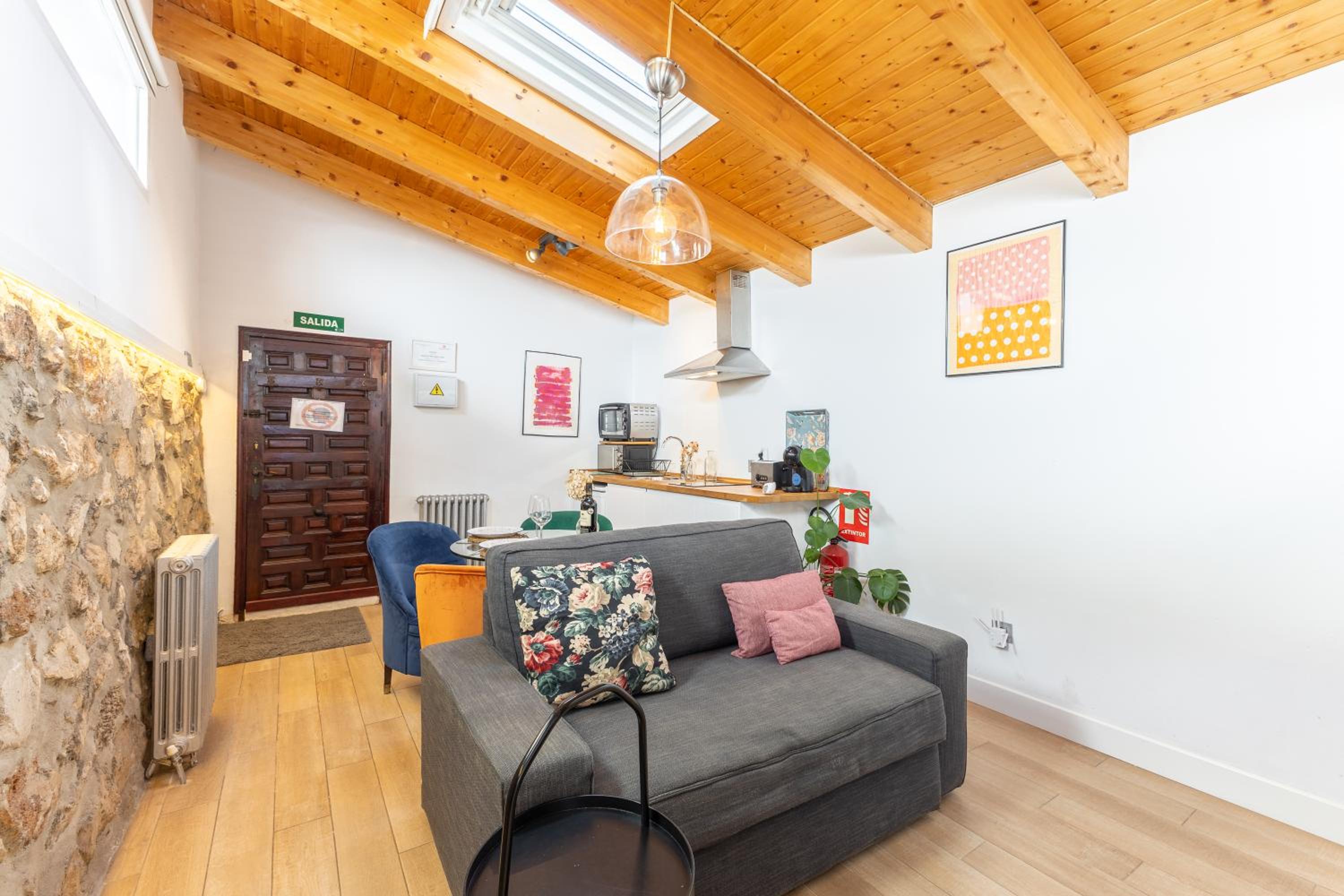 Apartamento de una habitación superior