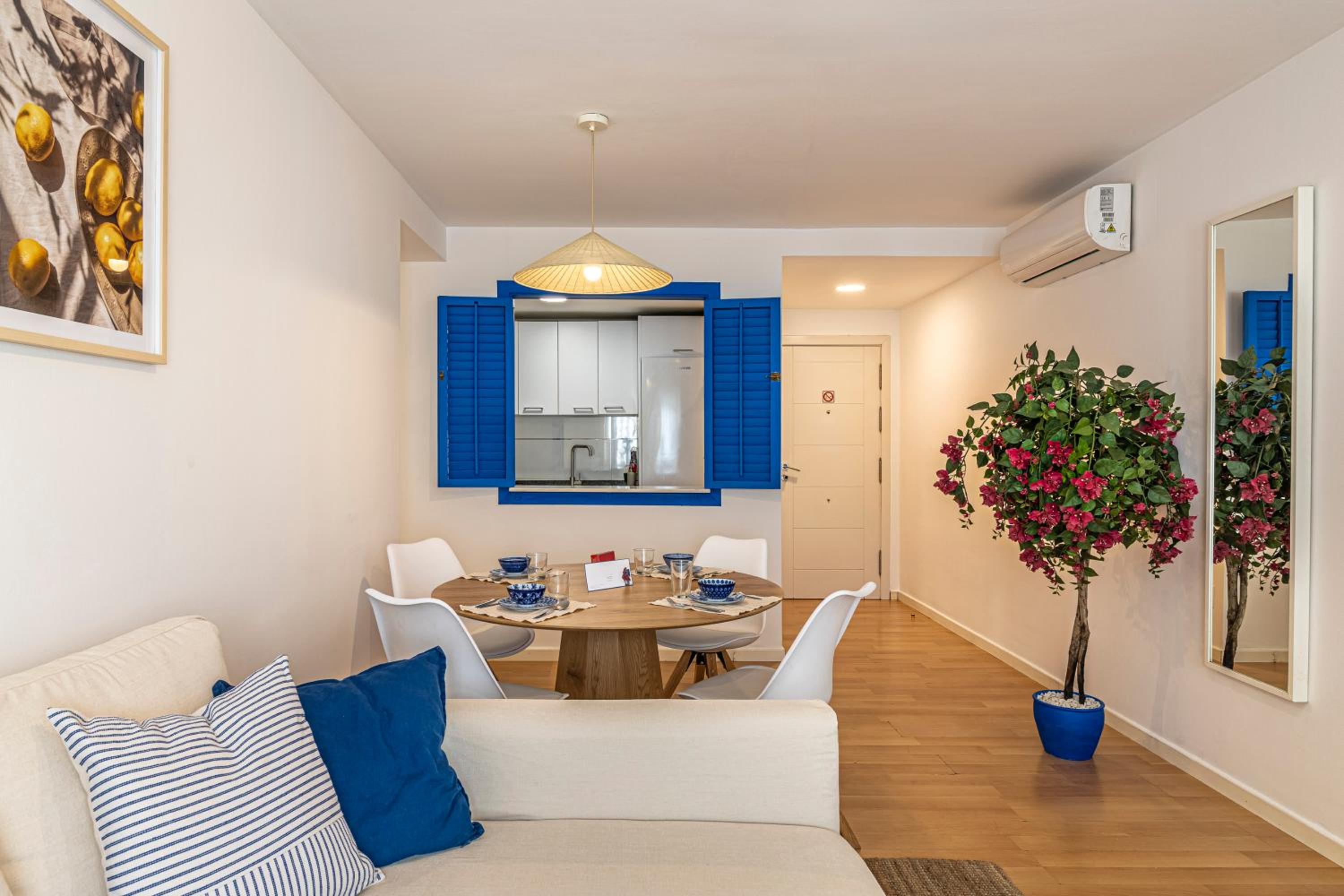 Apartamento de dos habitaciones
