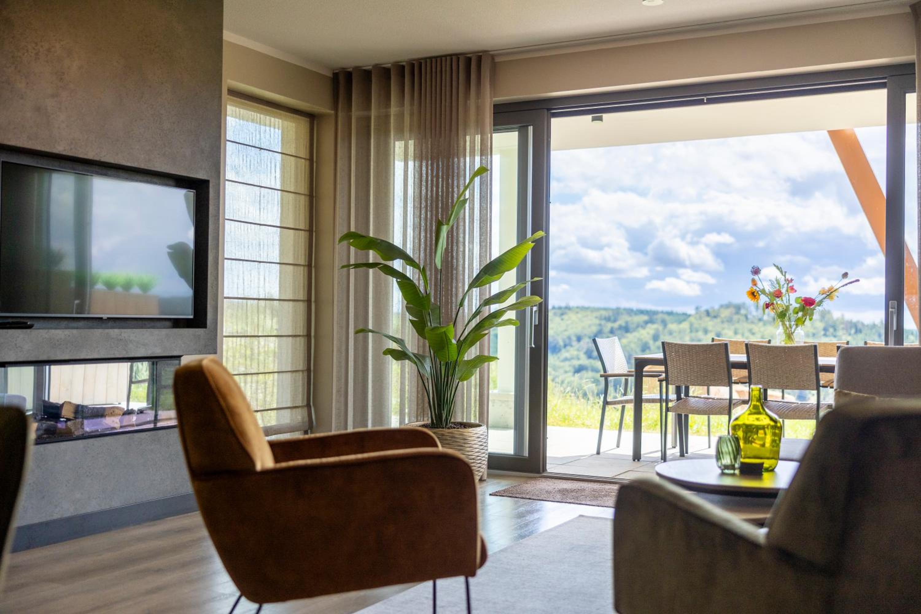 Apartment with with 3 bedrooms, sauna and jacuzzi