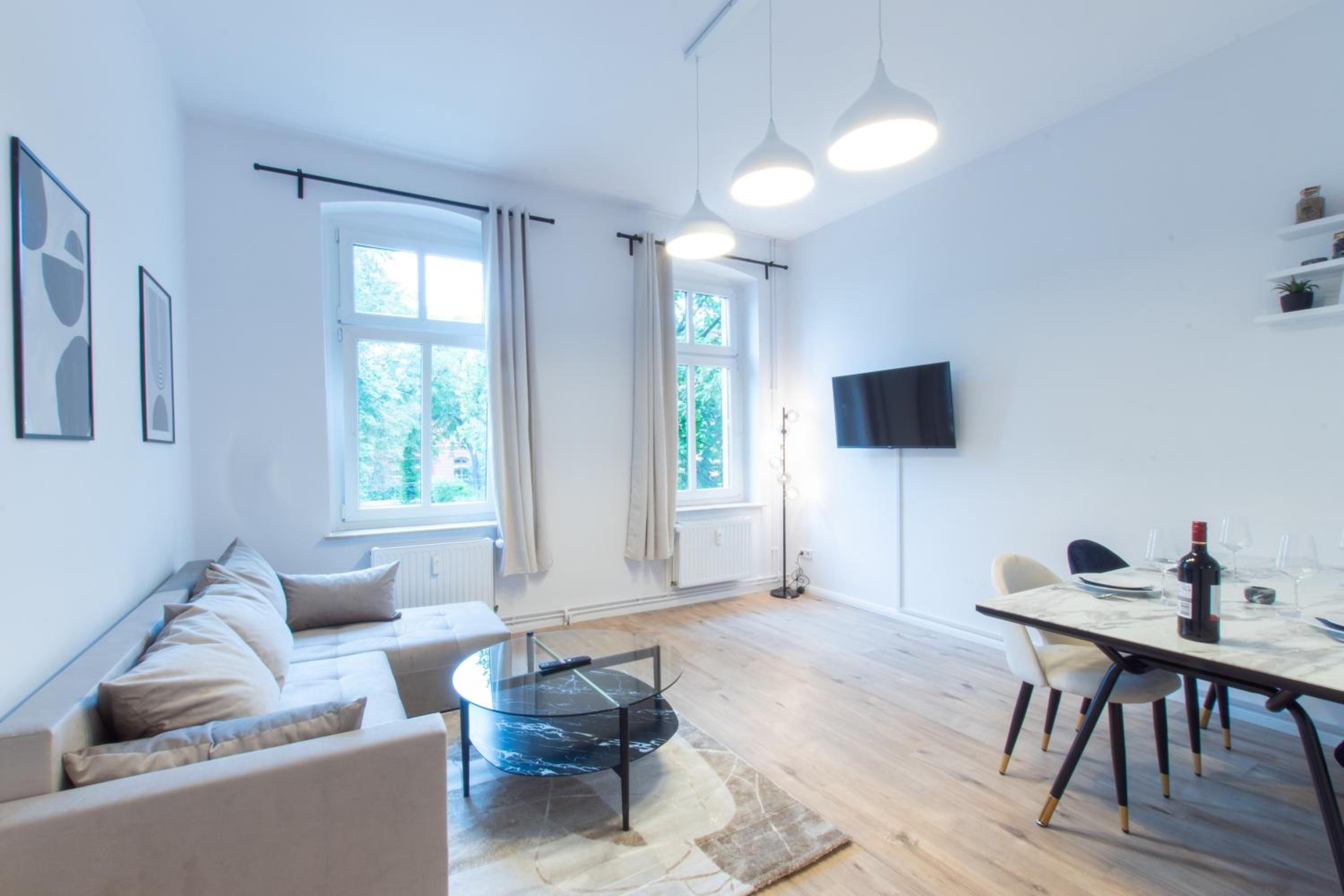 Two-Bedroom Apartment with Balcony