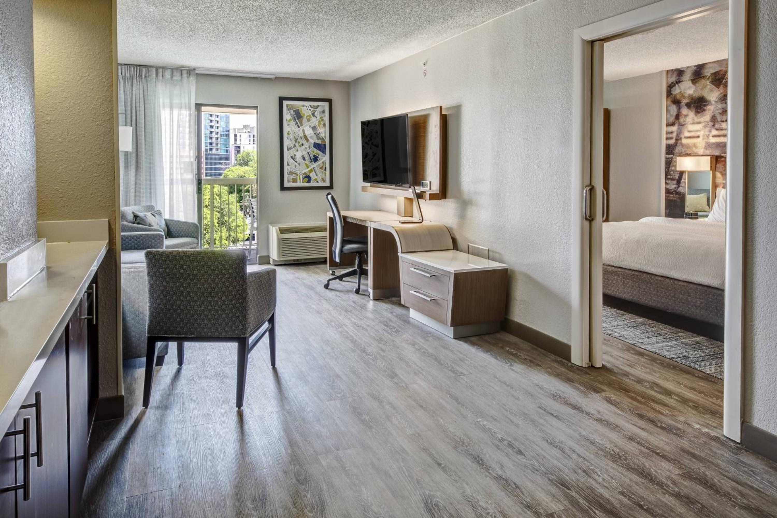 One-Bedroom King Suite with Roll-In Shower and Sofa Bed - Mobility Access/Hearing Accessible - Photo 1