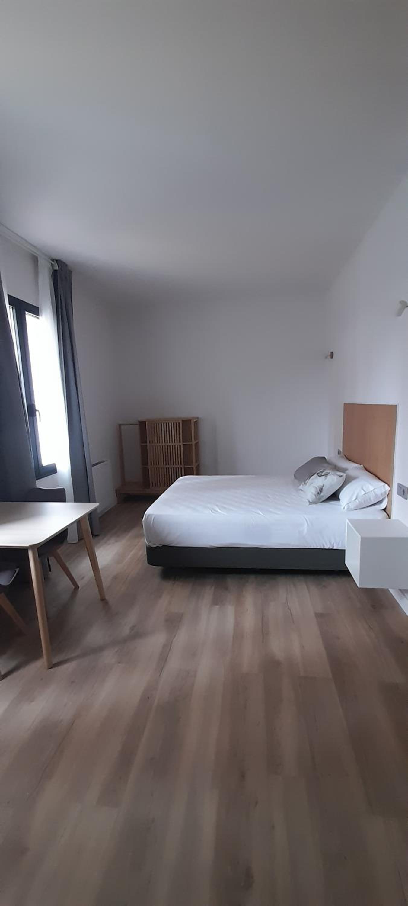 Estudio con sofá cama
