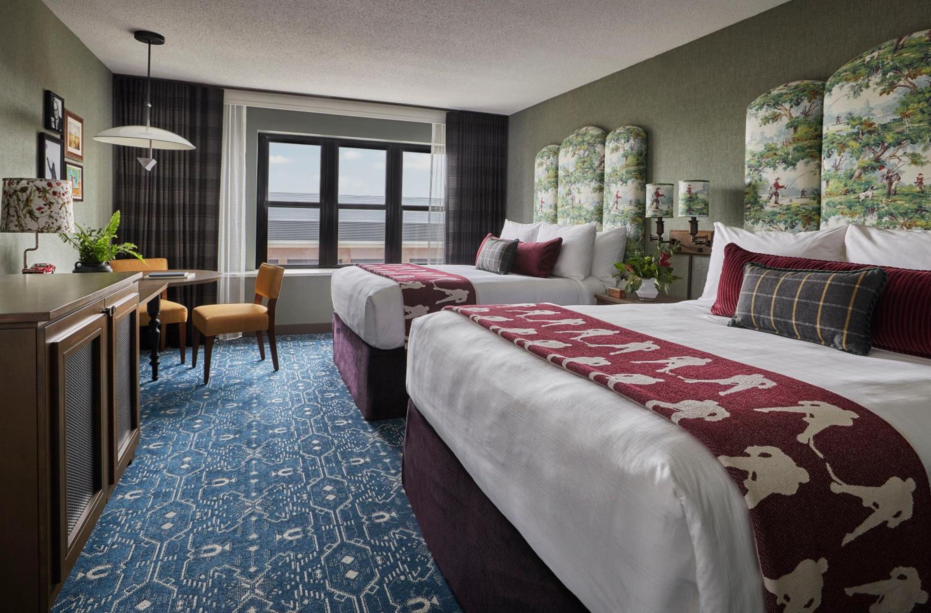 Graduate Suite with Two Double Beds - Photo 1