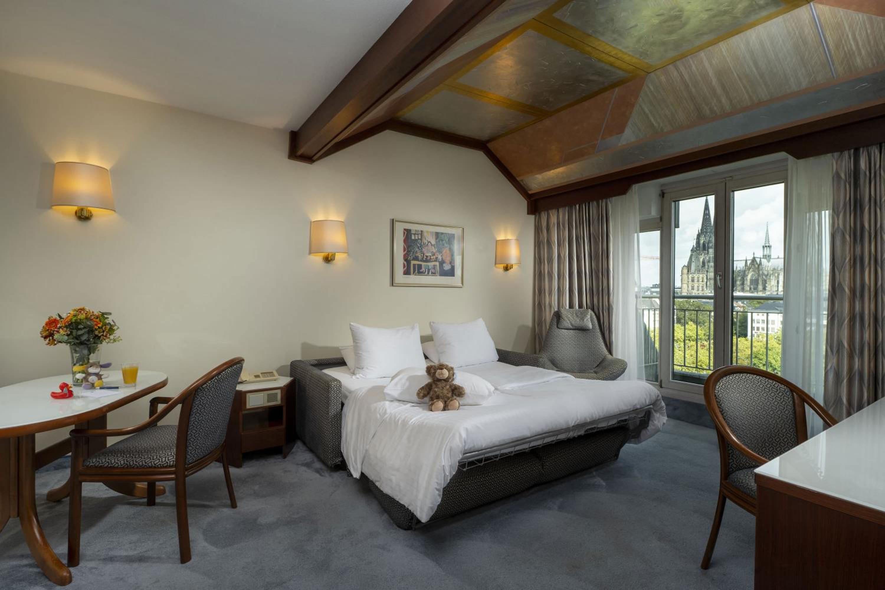 Comfort and elegance await you in this serene space.