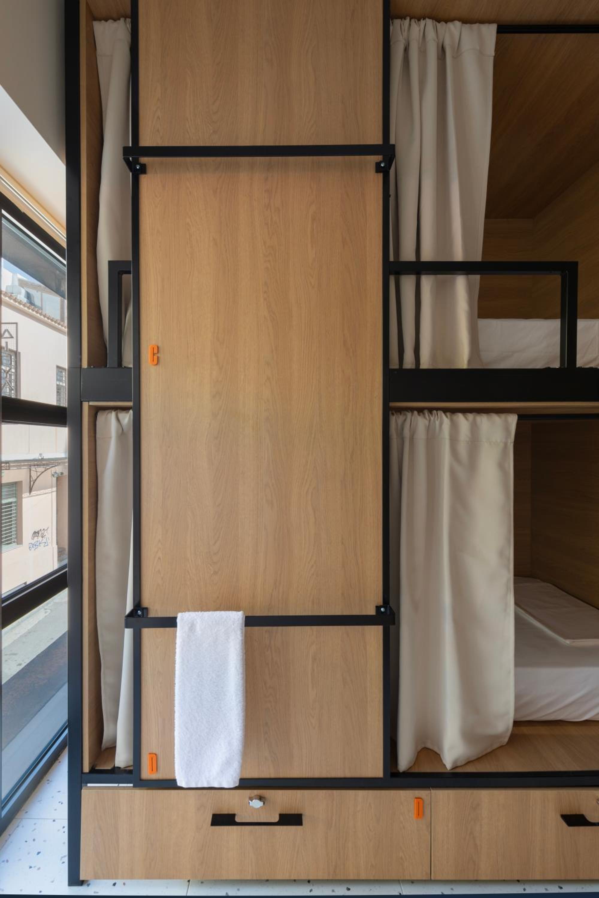 Bed in 4-Bed Female Dorm with Balcony photo 3