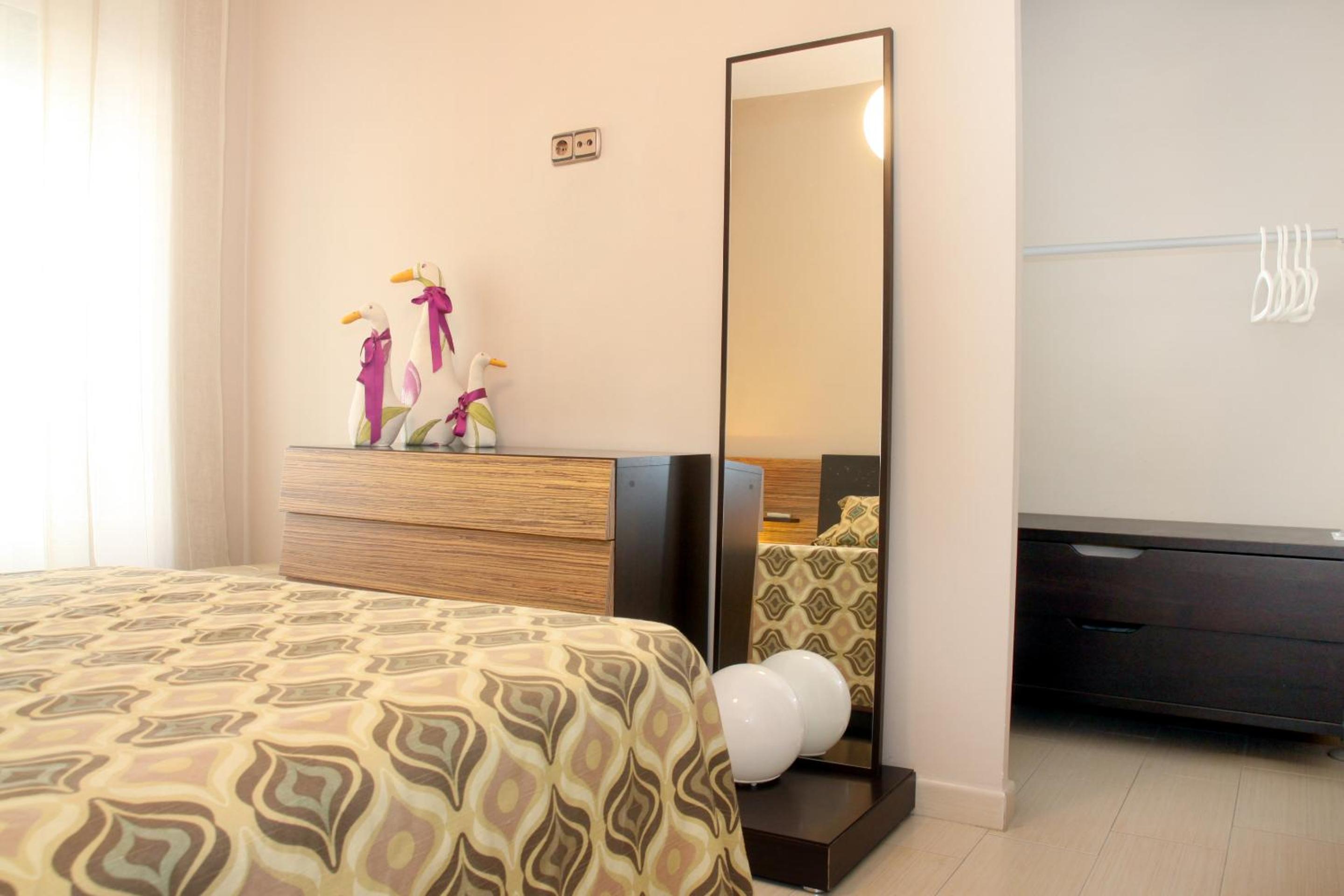 Apartamento de dos habitaciones con vista a la ciudad