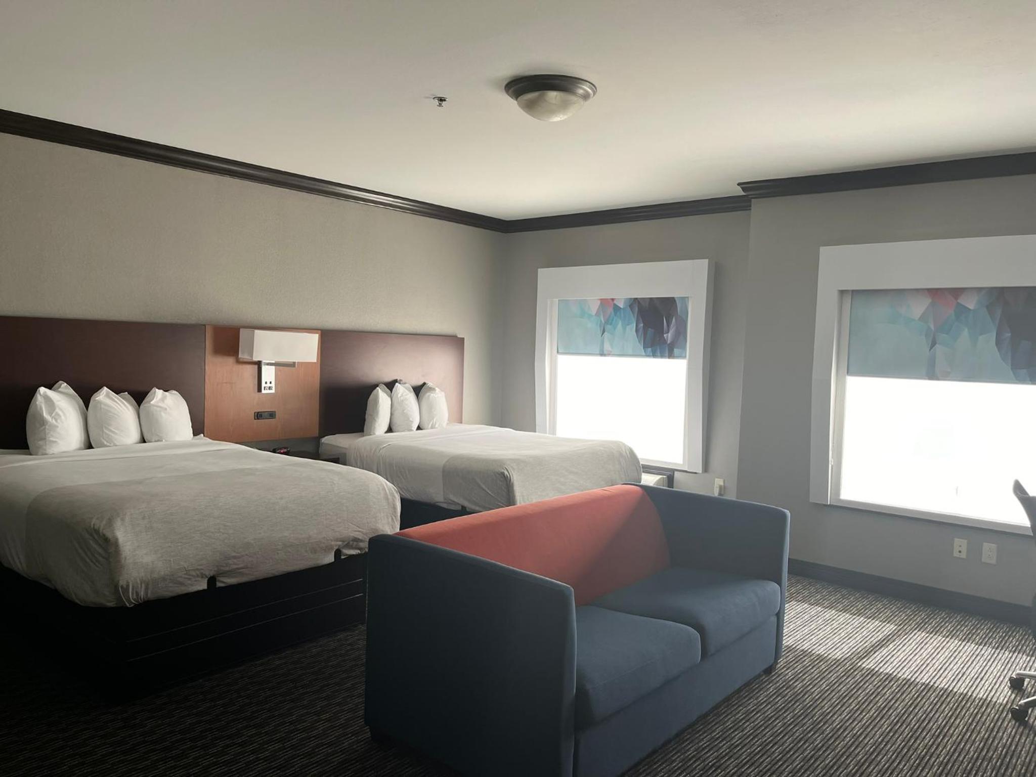 Queen Room with Two Queen Beds and Sofa Bed - Mobility Accessible - Roll-In Shower - Non-Smoking - Photo 8