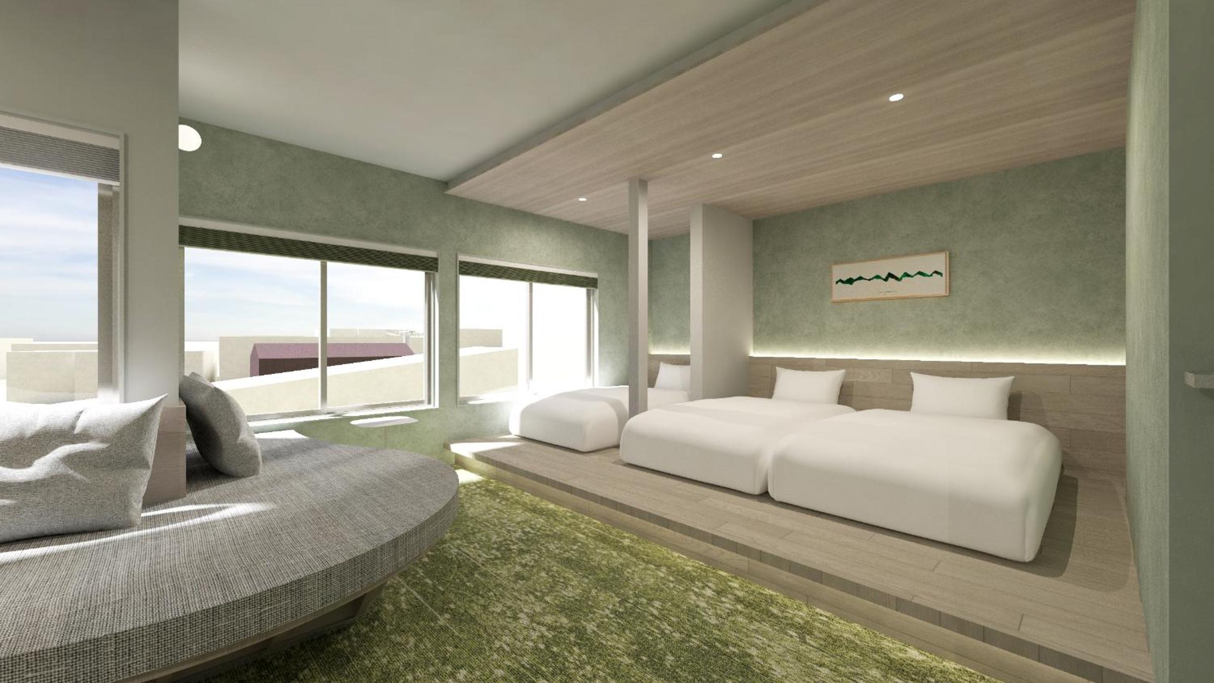 Suite with Mountain View