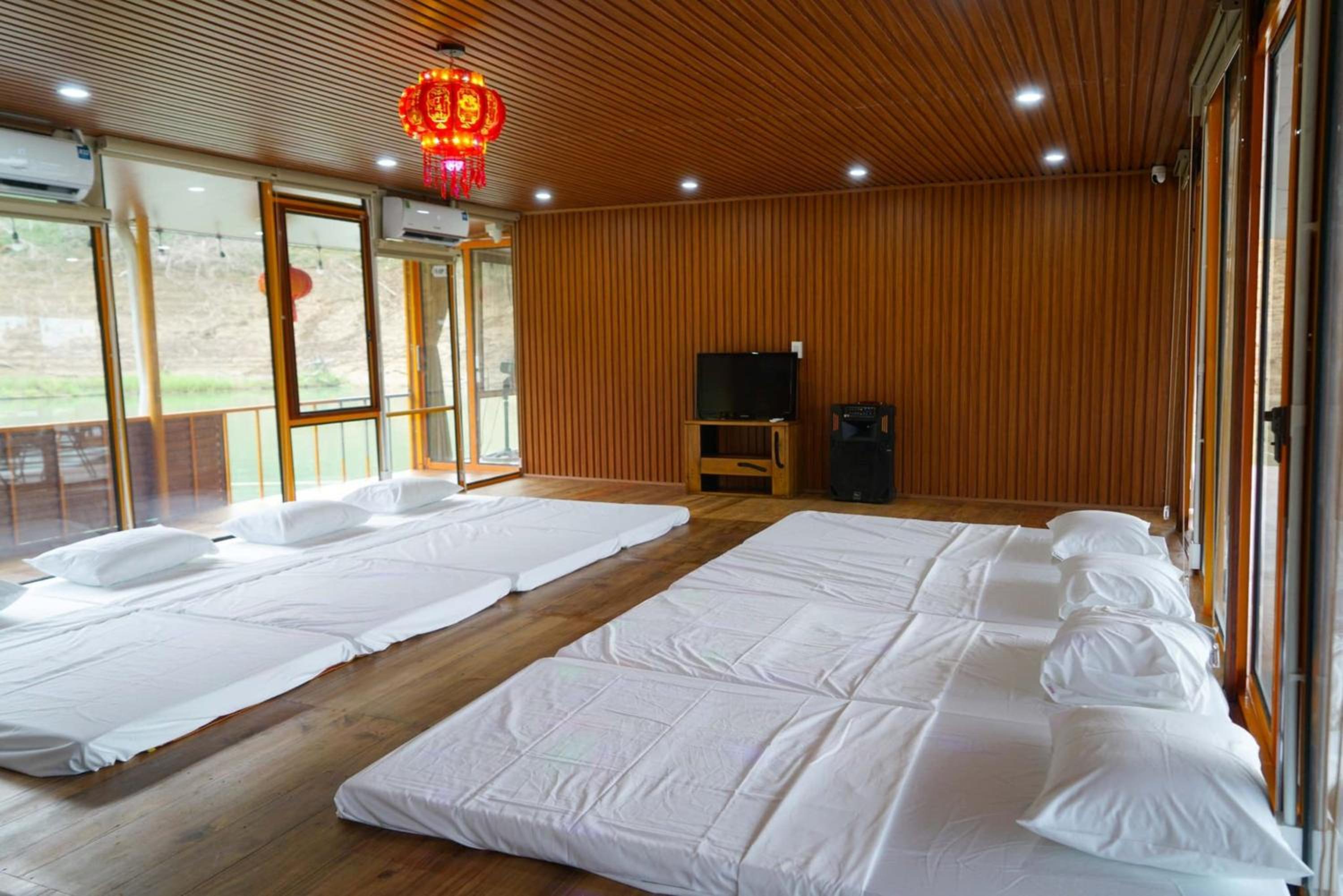 Bunk Bed In Mixed Dormitory Room