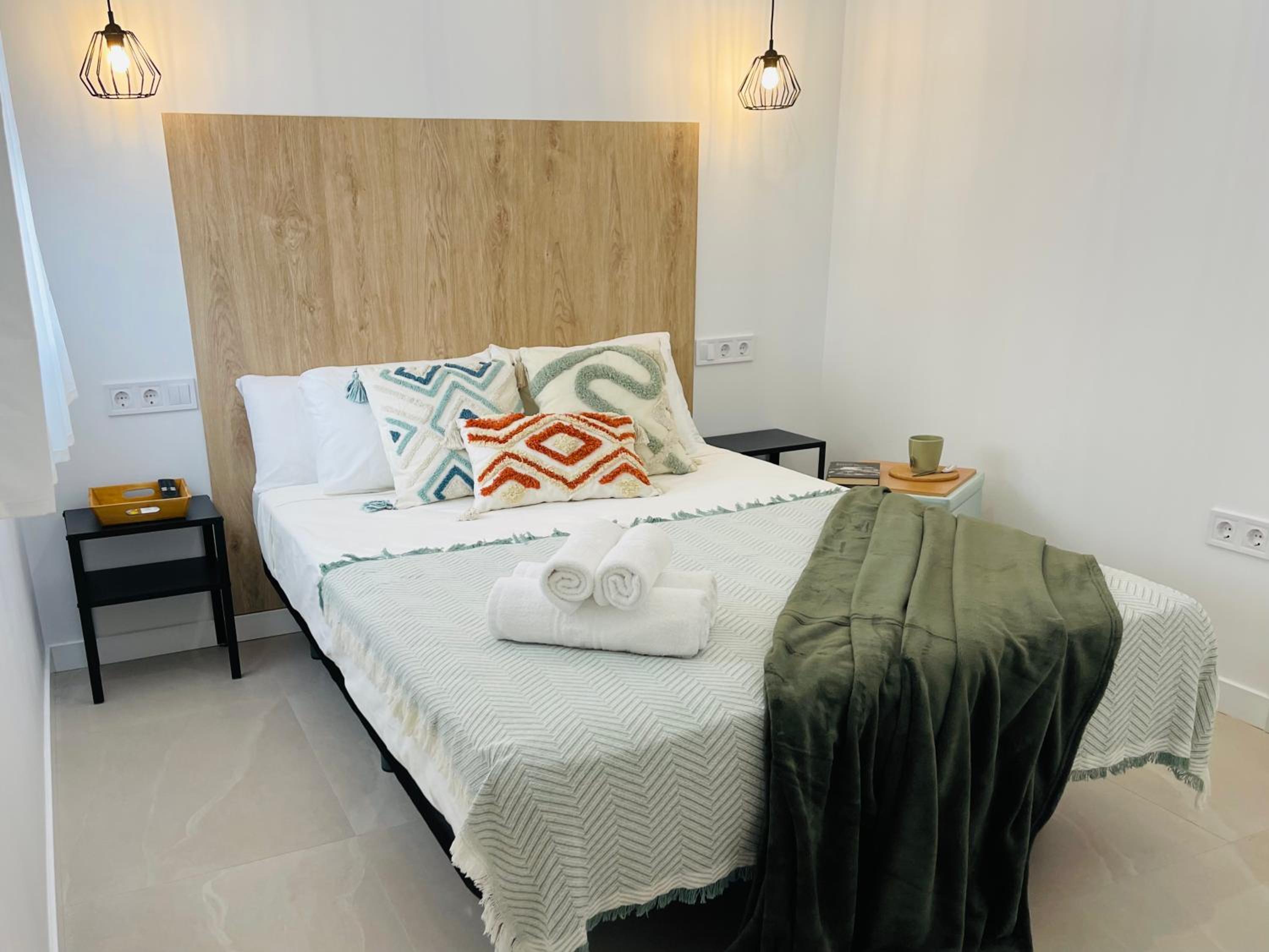 Habitación doble con baño compartido