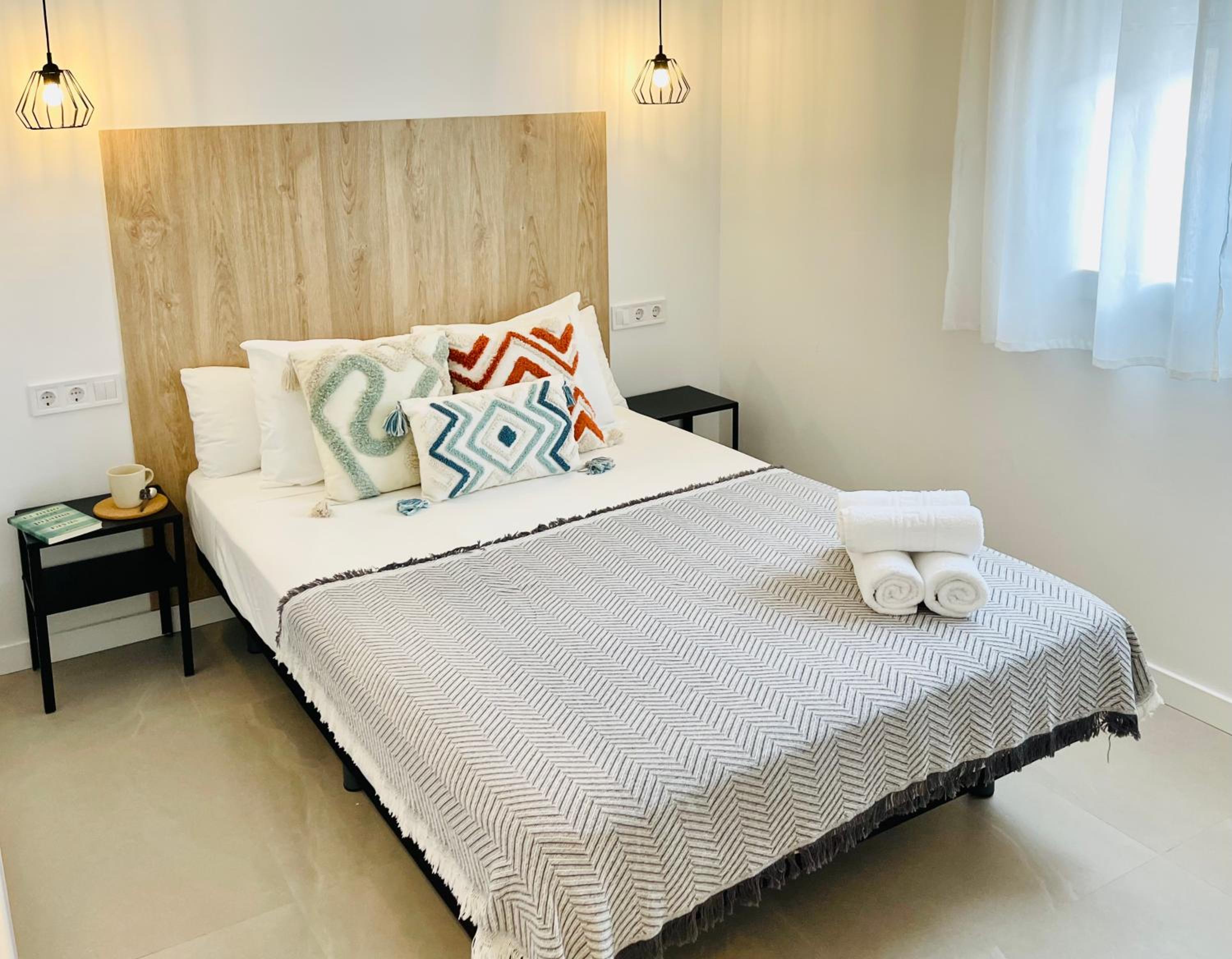 Habitación doble con baño compartido
