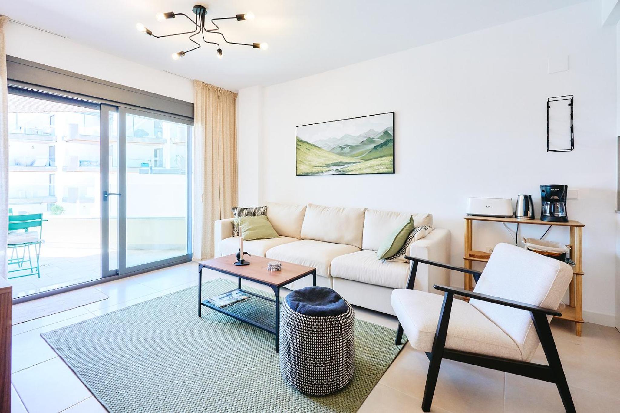 Apartamento de dos habitaciones
