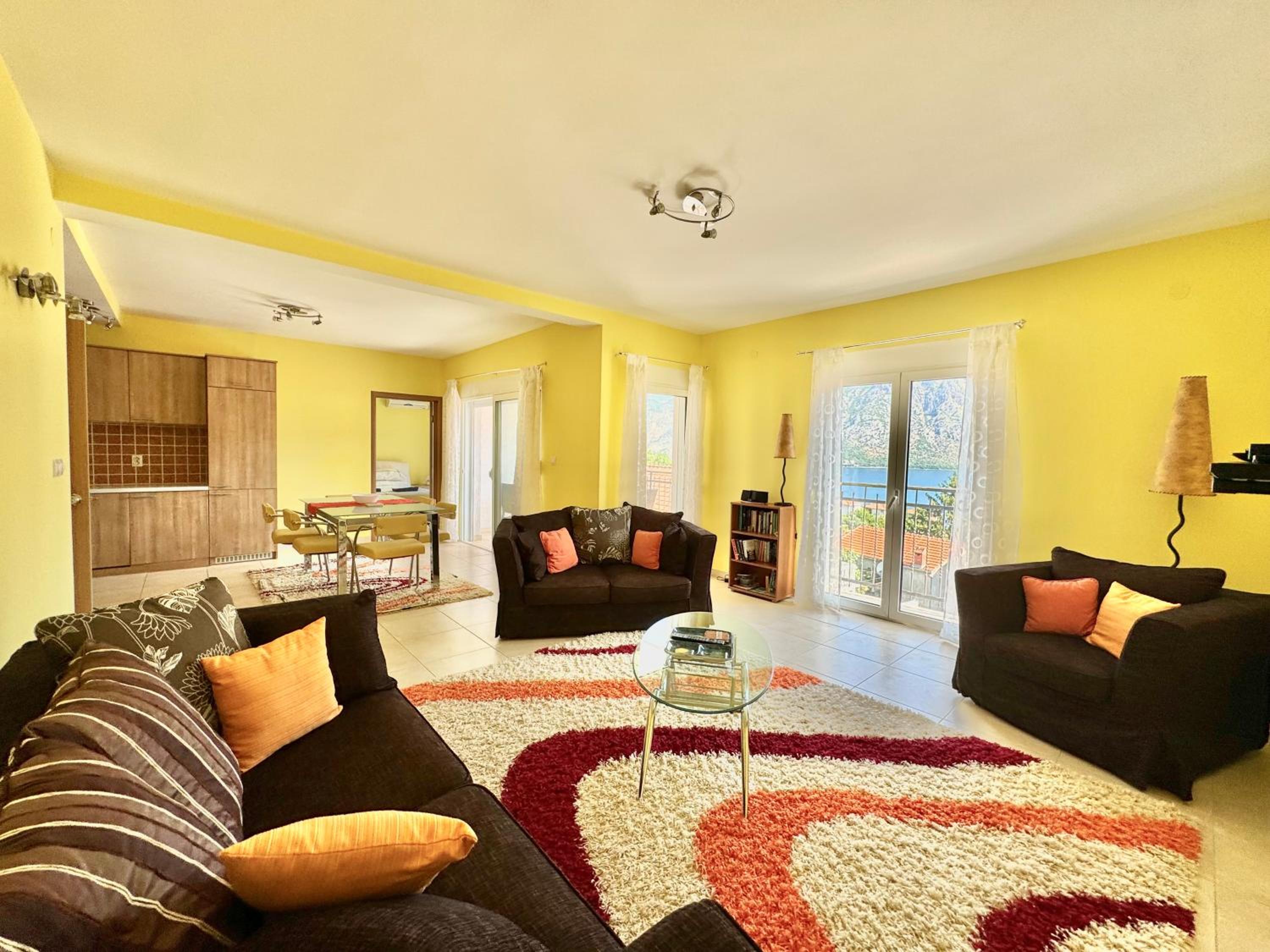 Three-Bedroom Apartment with Water View