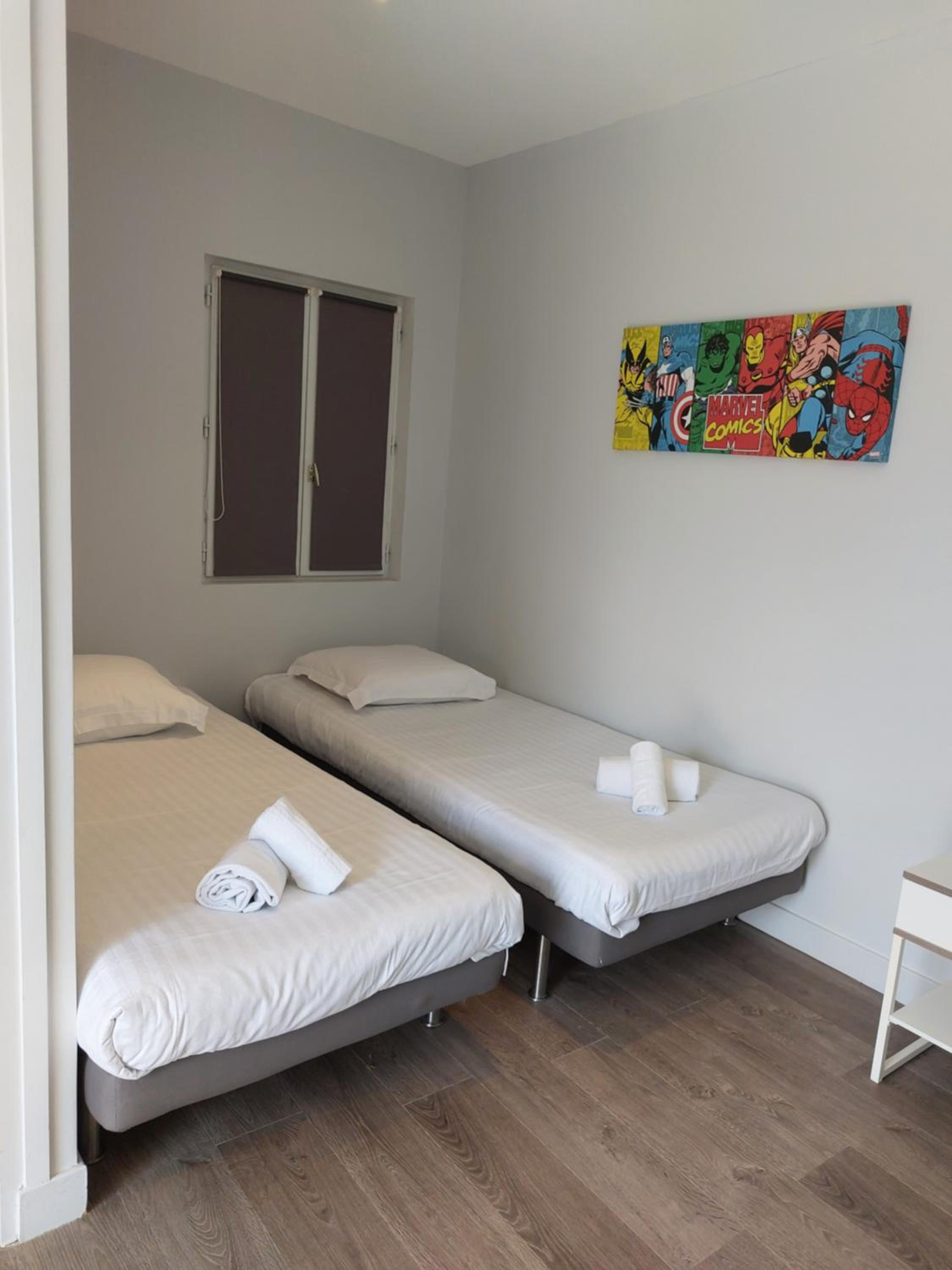 Two-Bedroom Apartment with Terrace (4 Adults) N°1