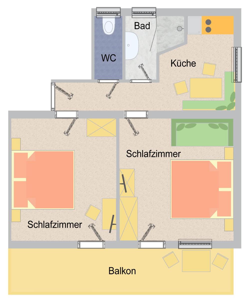 Two-Bedroom Apartment