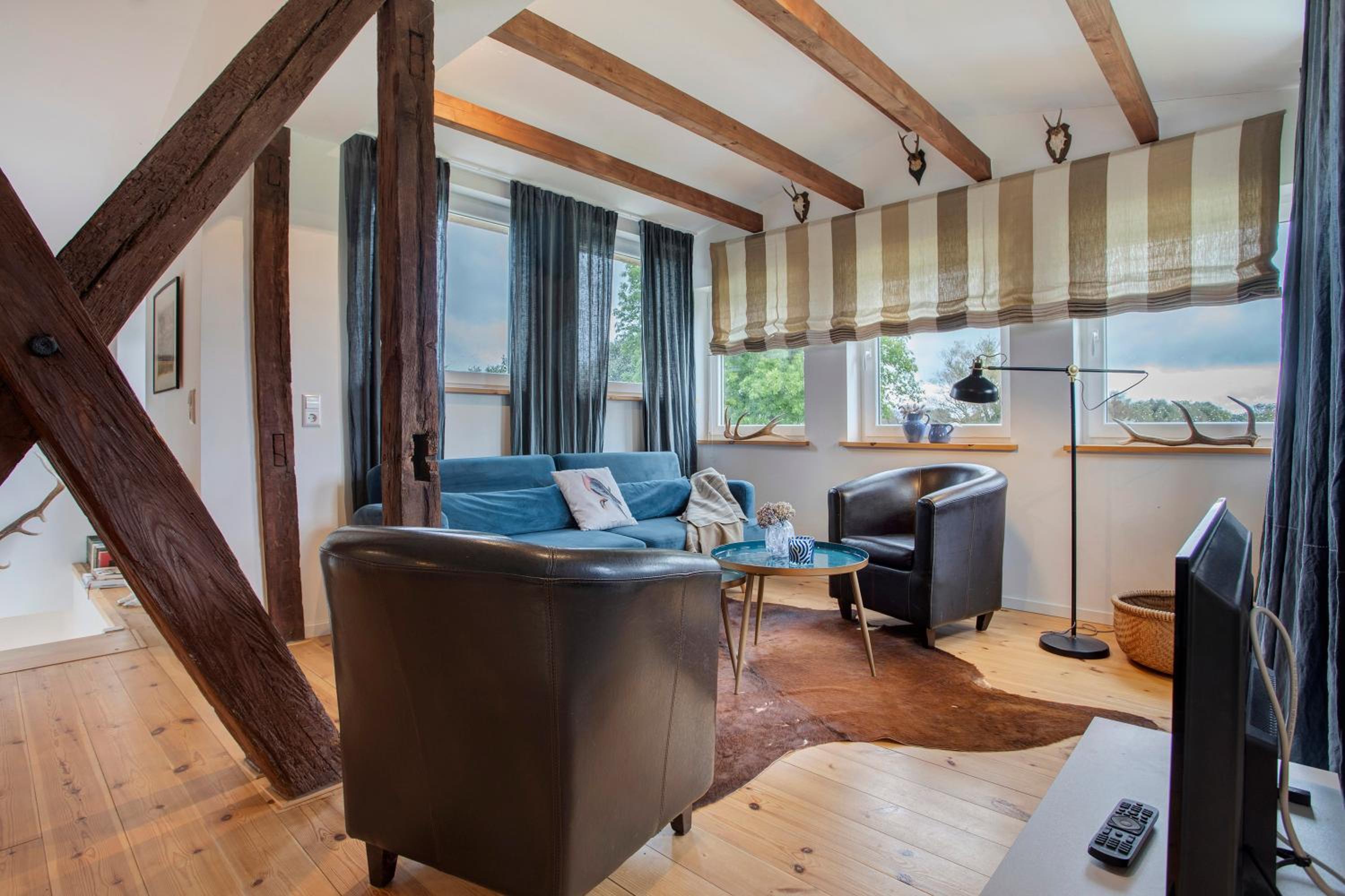 One-Bedroom Apartment with Garden View