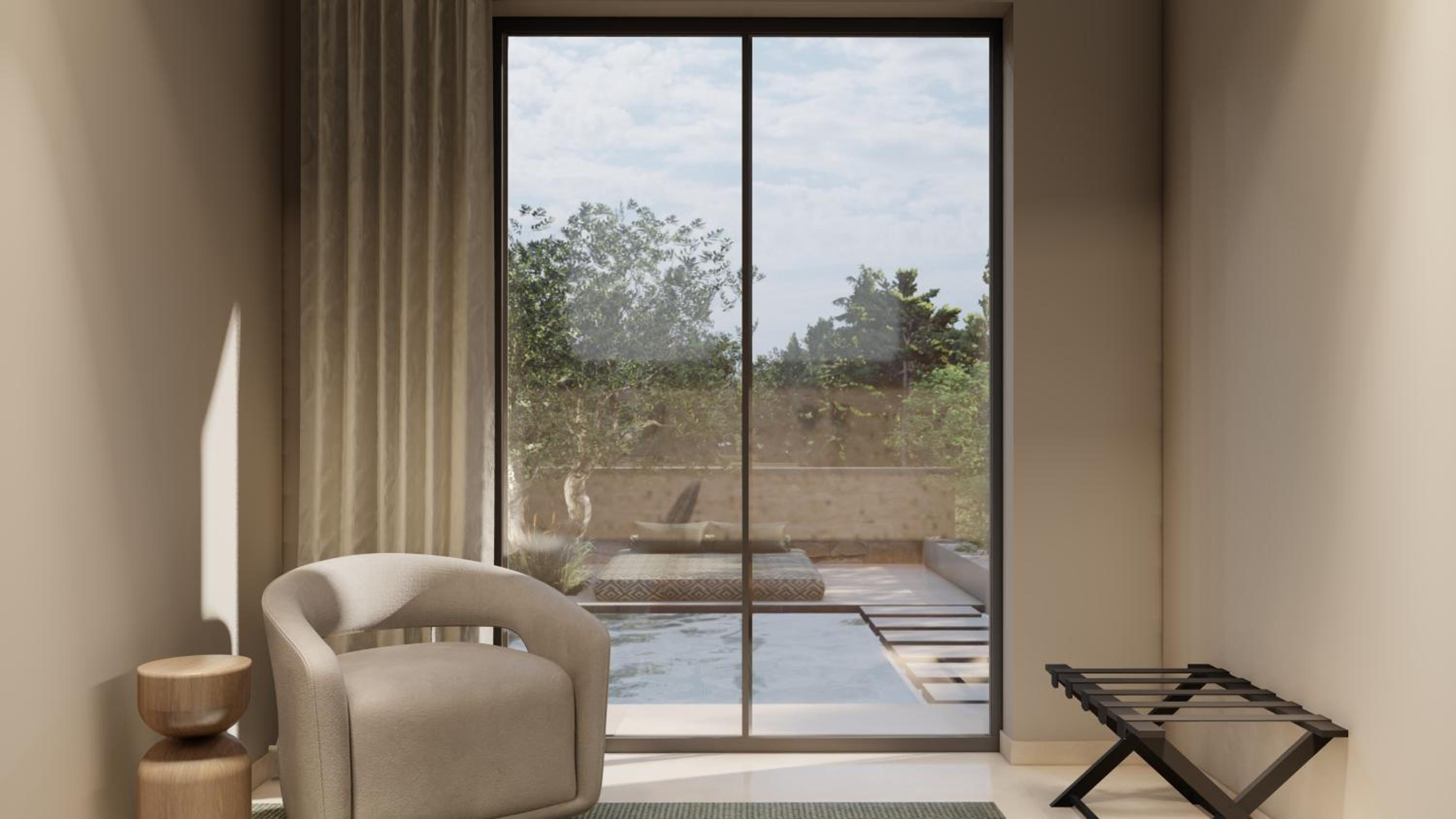 Premium Double or Twin Room with private pool	