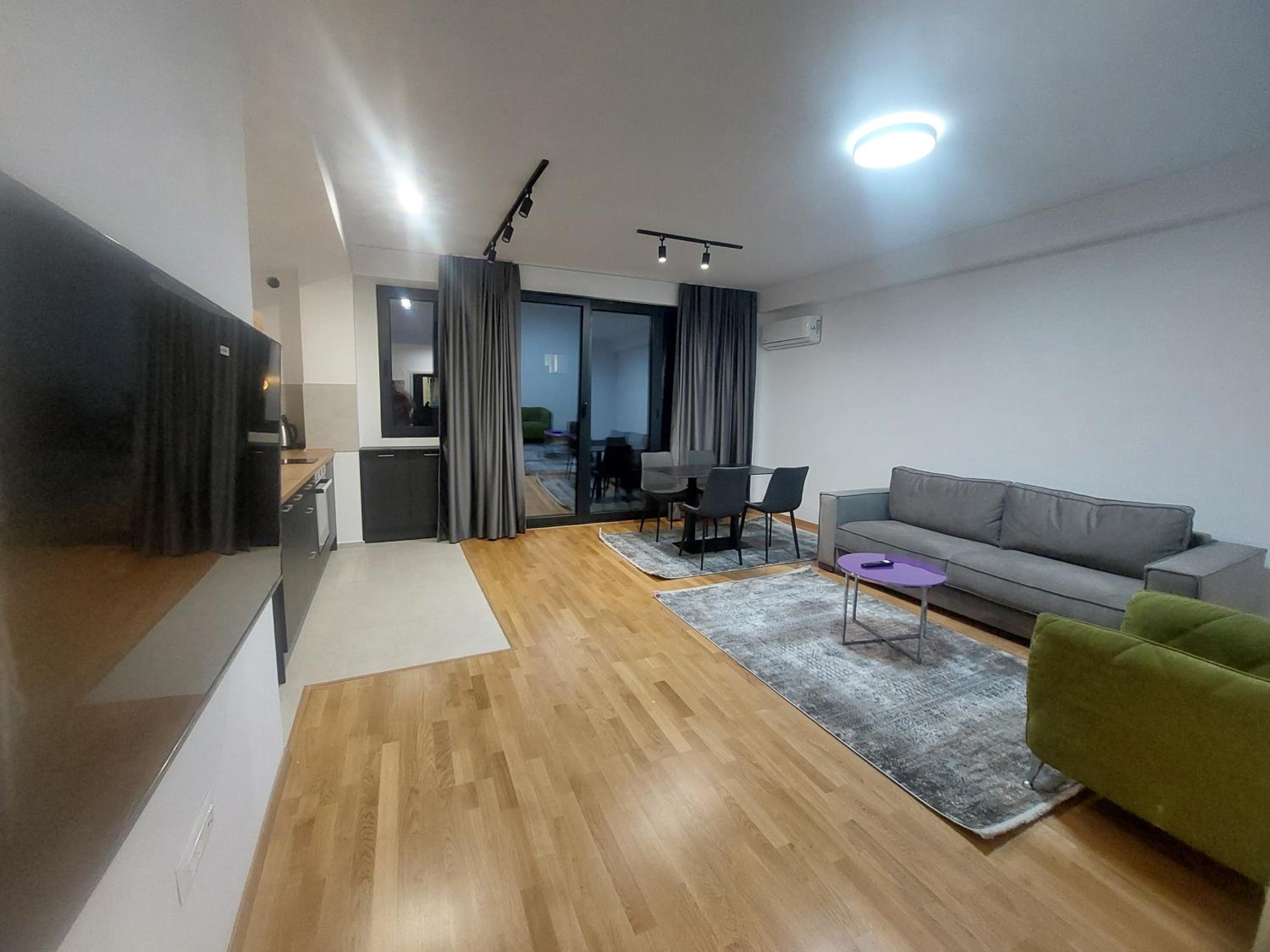 One-Bedroom Apartment with Balcony