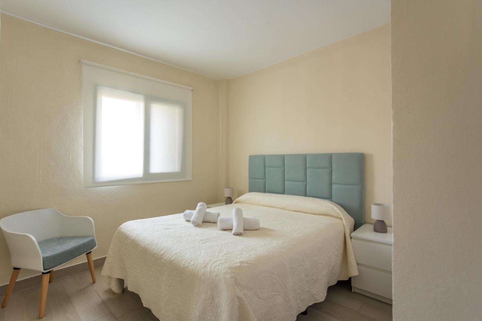 Apartamento de dos habitaciones con vista al mar
