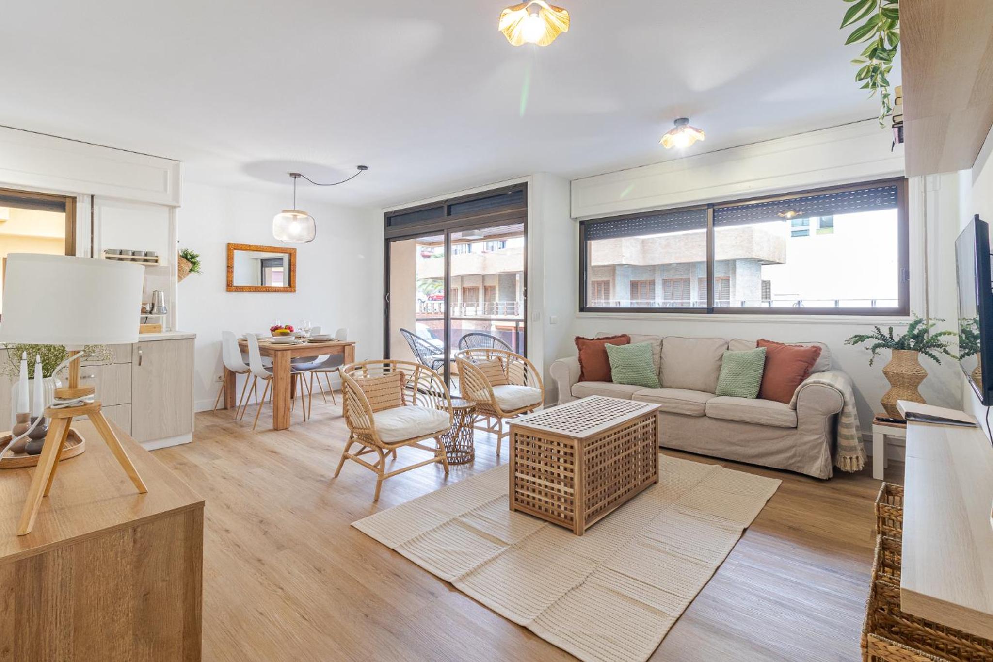 Apartamento de dos habitaciones