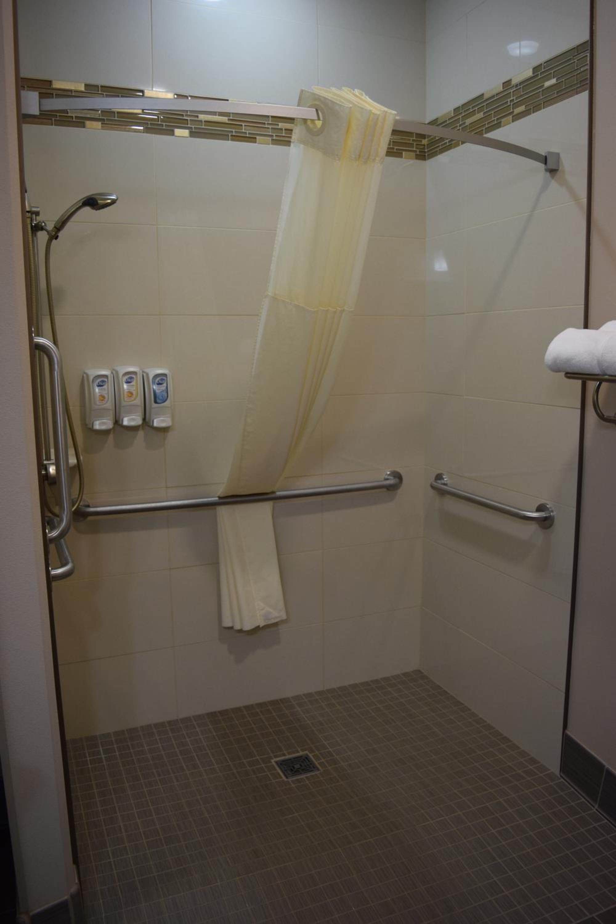 Queen Suite With Two Queen Beds And Sofa Bed - Roll-In Shower/Disability Access photo 3