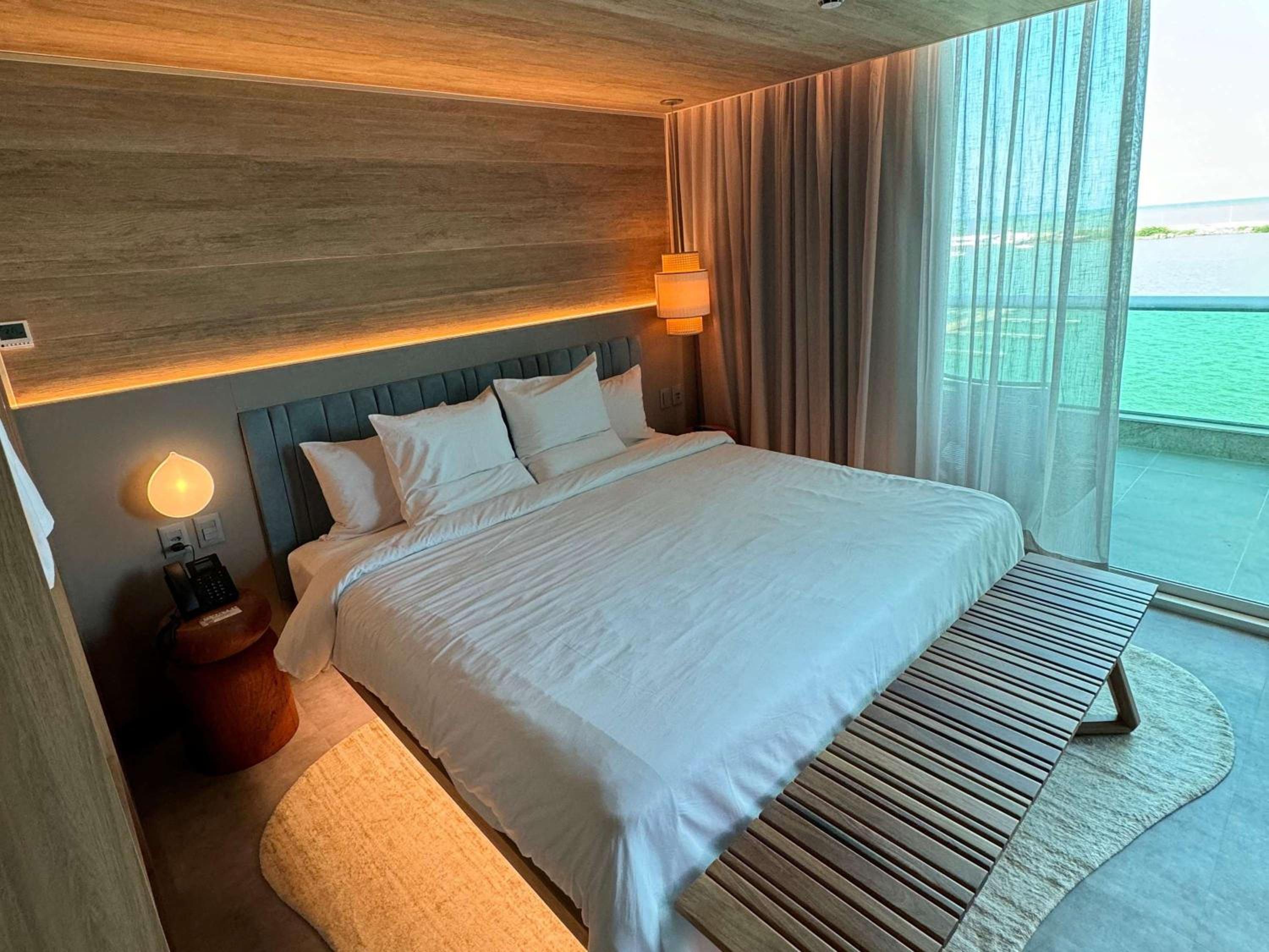 Junior King Suite with Sofa Bed and Balcony Sea view