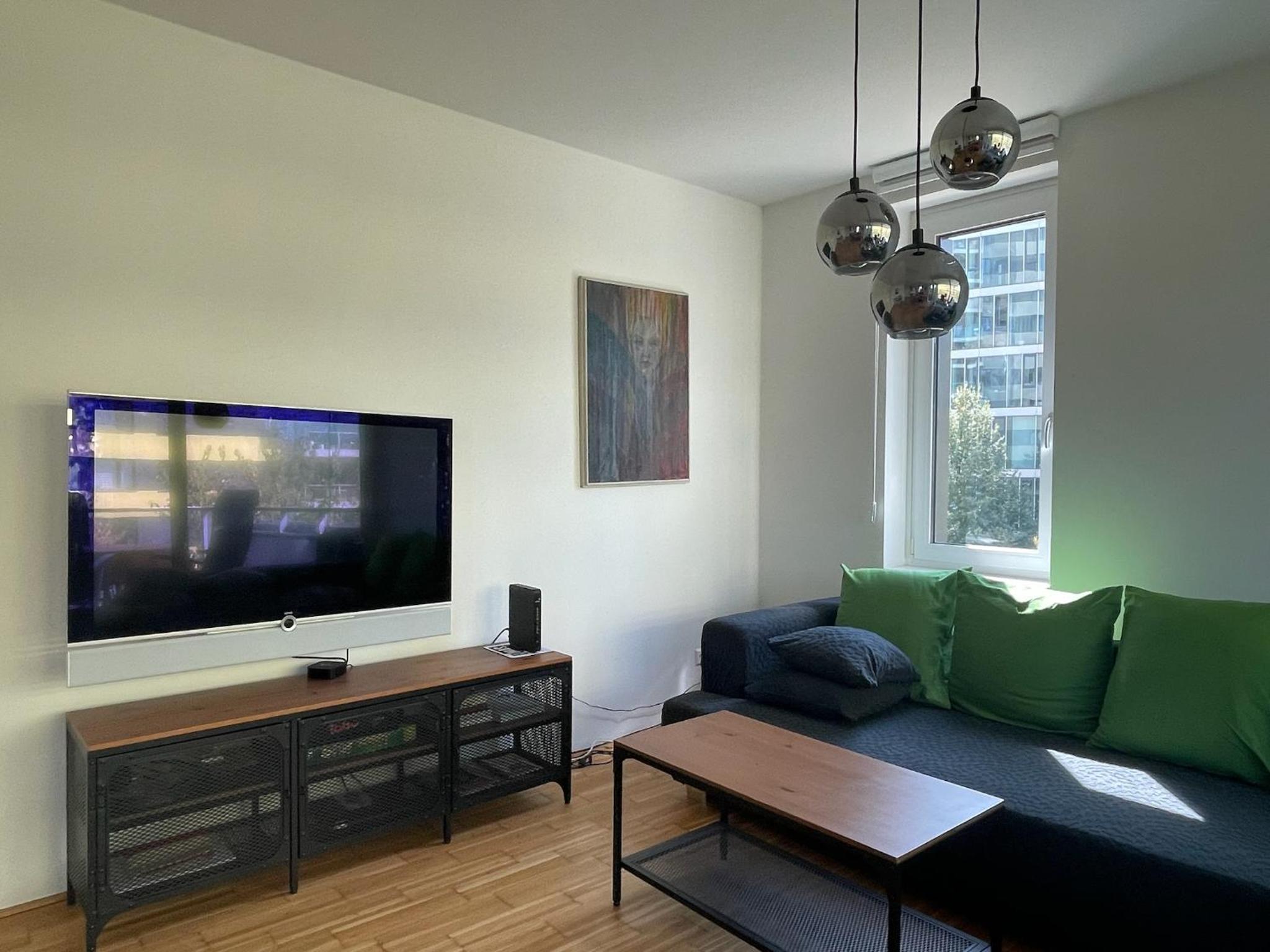Two-Bedroom Apartment with Balcony and Terrace