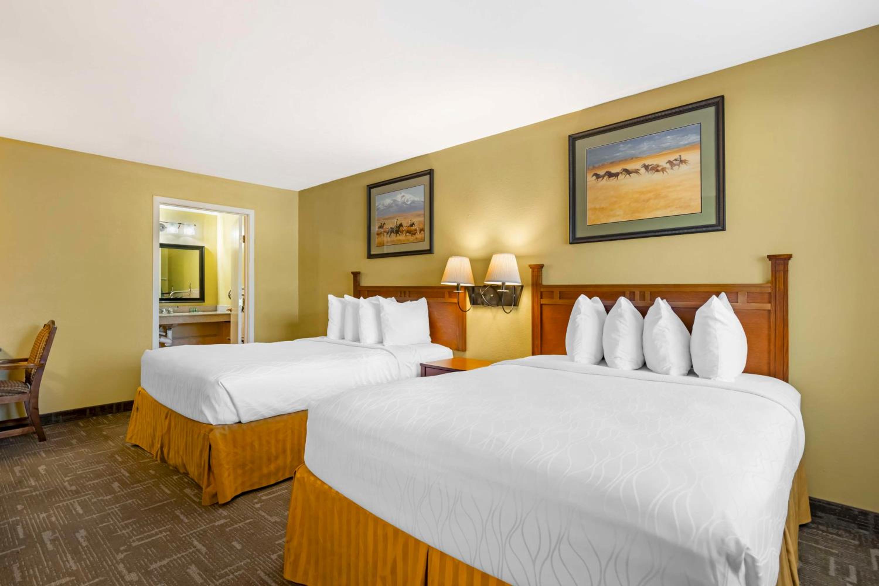 Queen Room with Two Queen Beds and Roll-In Shower - Disability Access/Non-Smoking
