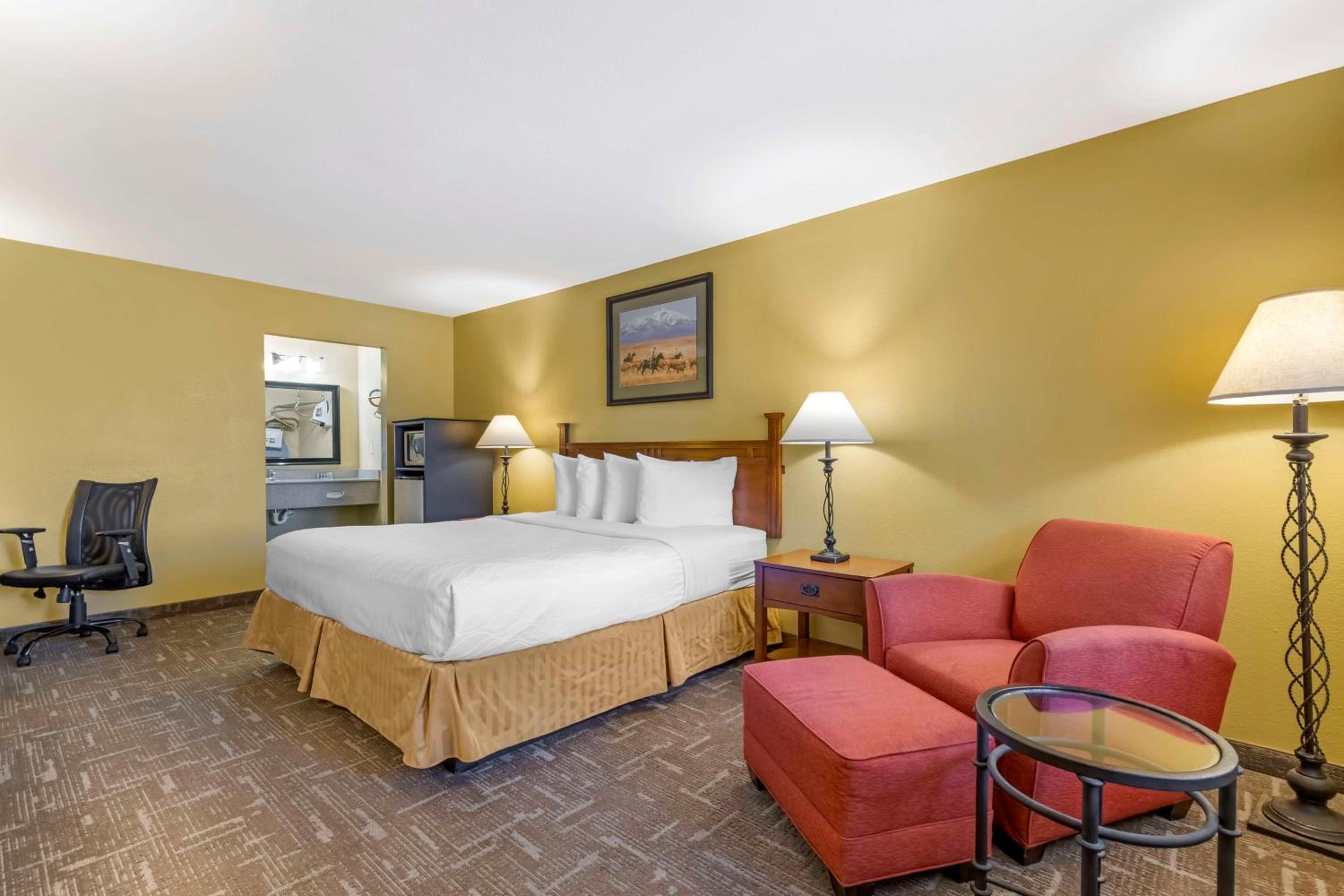 King Room with Roll-in Shower - Disability Access/Non-Smoking