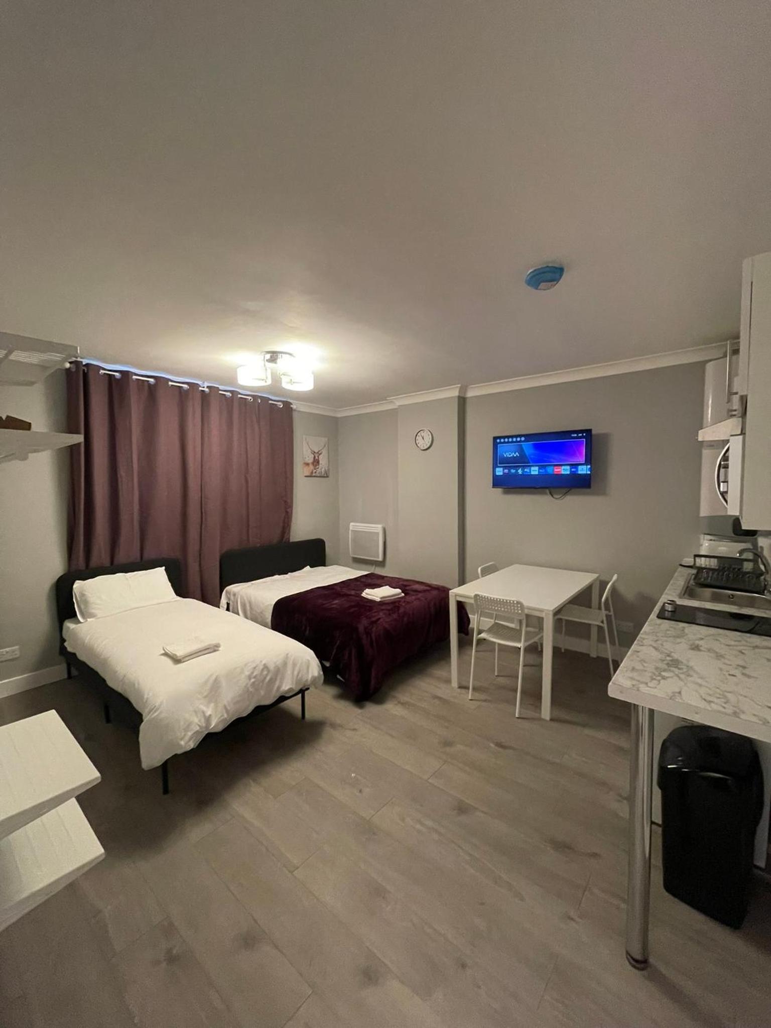 Basement Studio • Double + Single • Sleeps 3