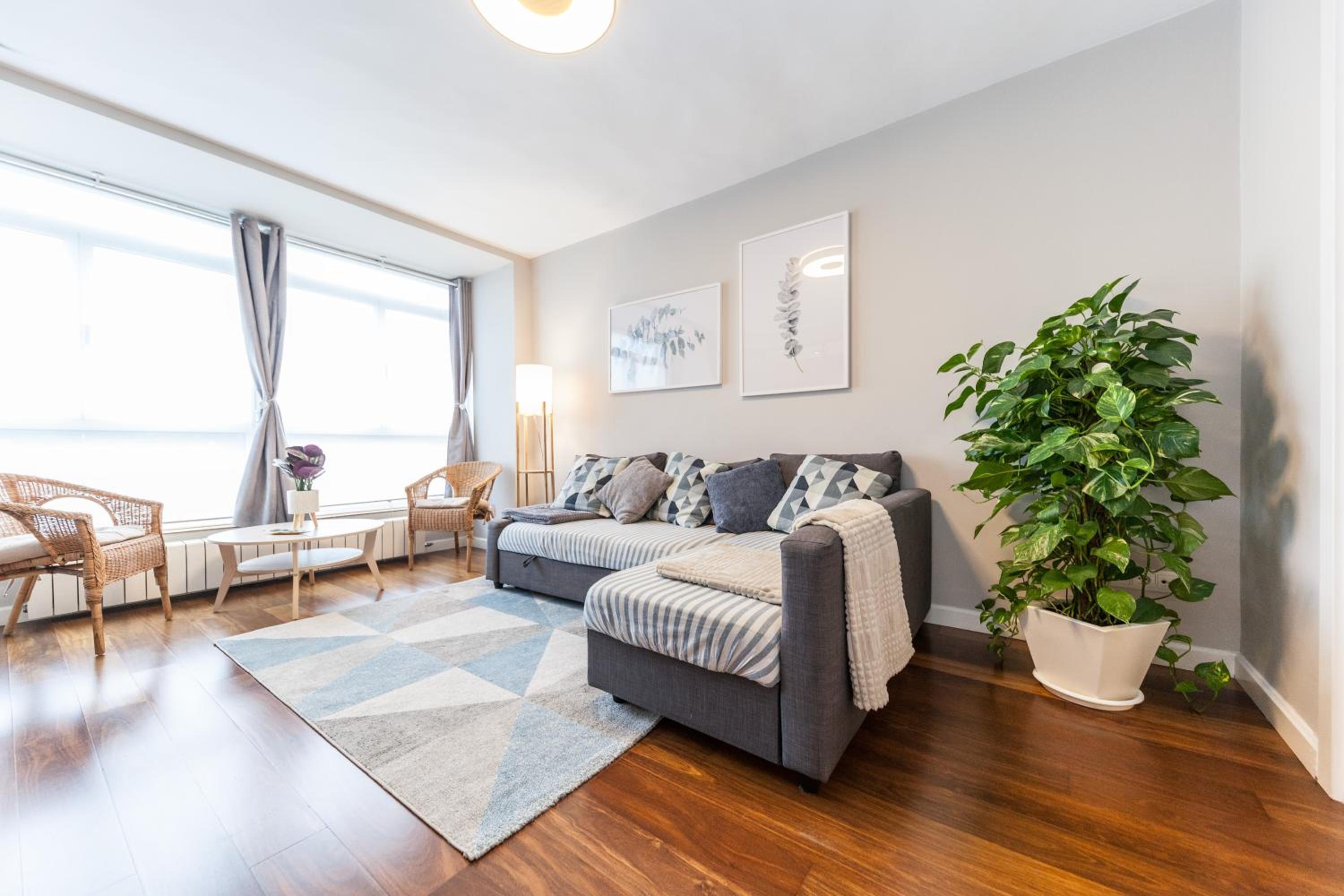 Apartamento de dos habitaciones