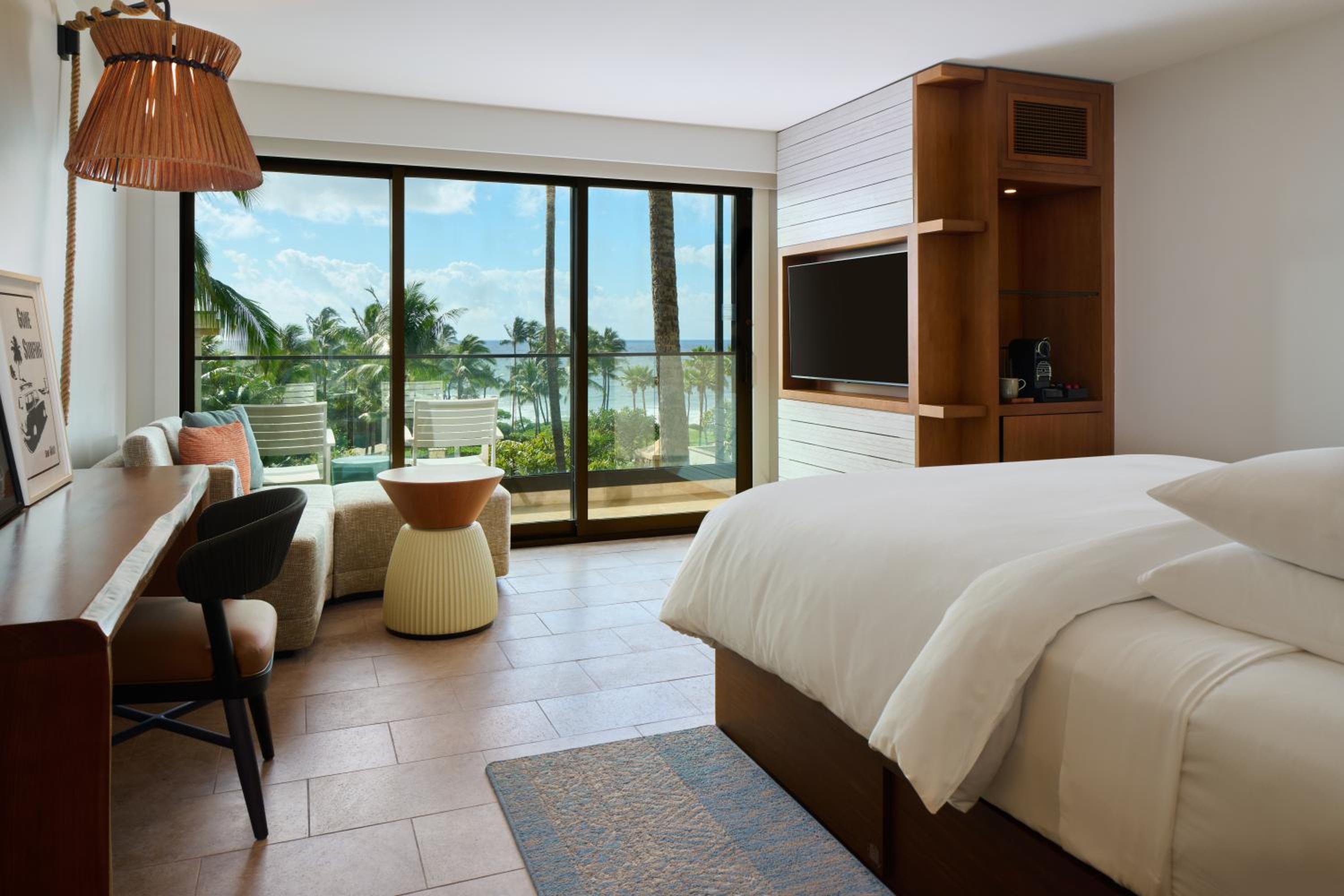 King Room with Partial Ocean View