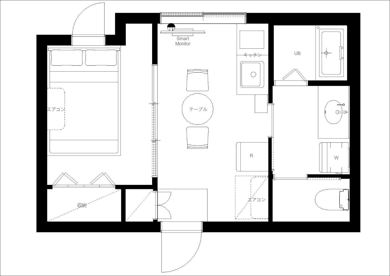 One-Bedroom Apartment photo 2