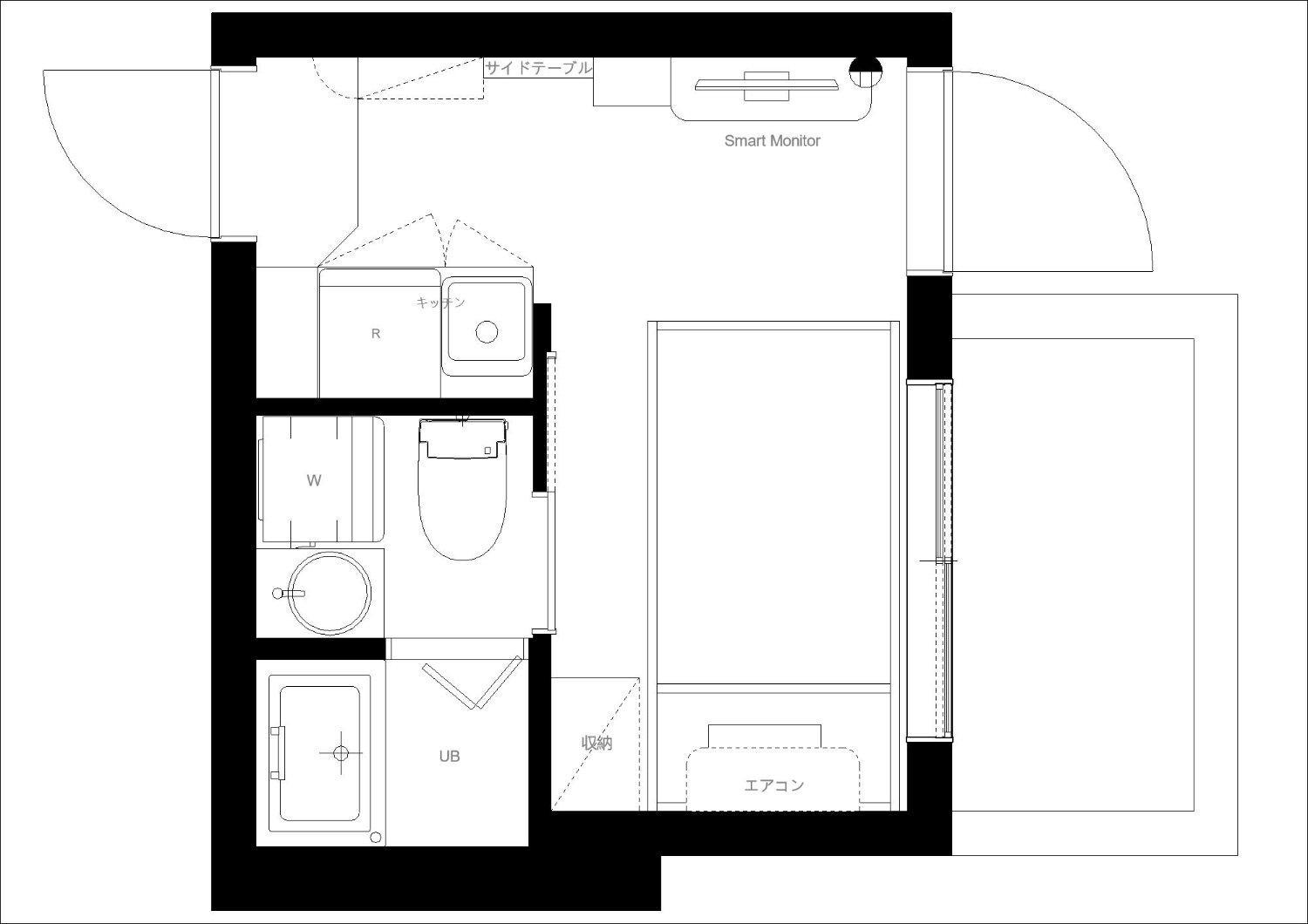 One-Bedroom Apartment photo 2
