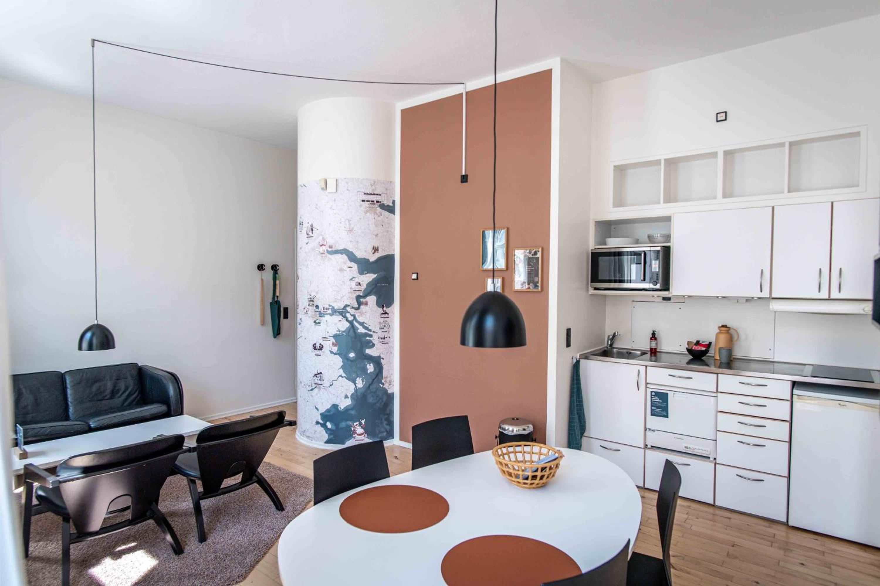 One-Bedroom Apartment with Street View