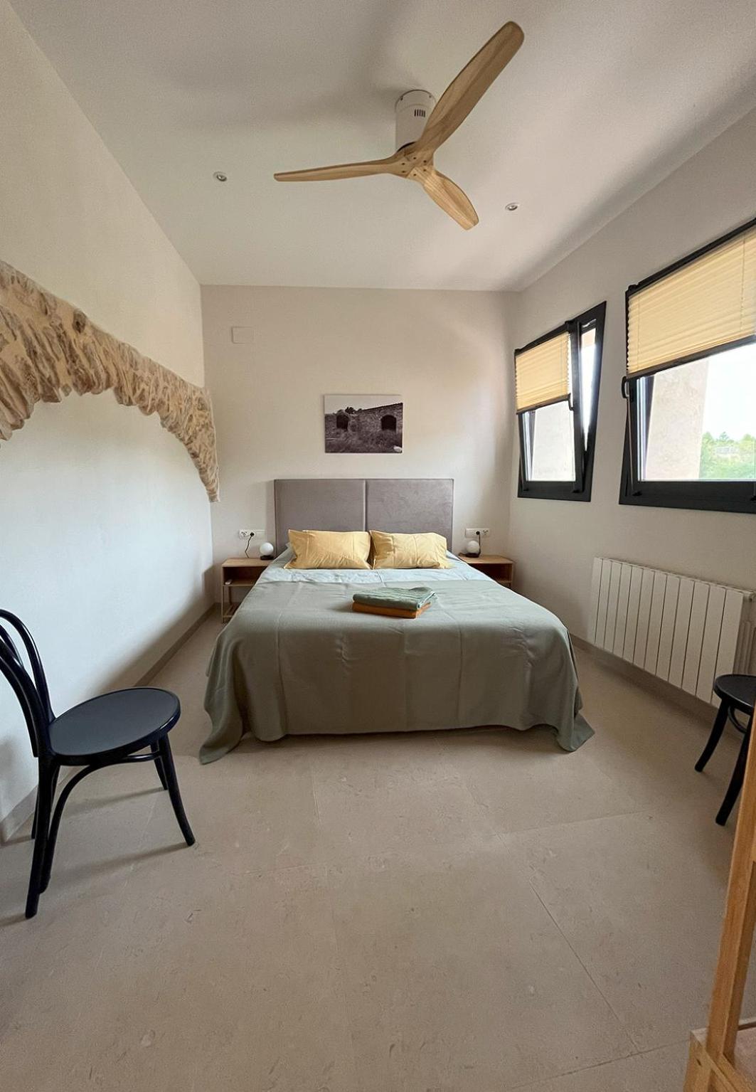Apartamento de una habitación con vista al jardín