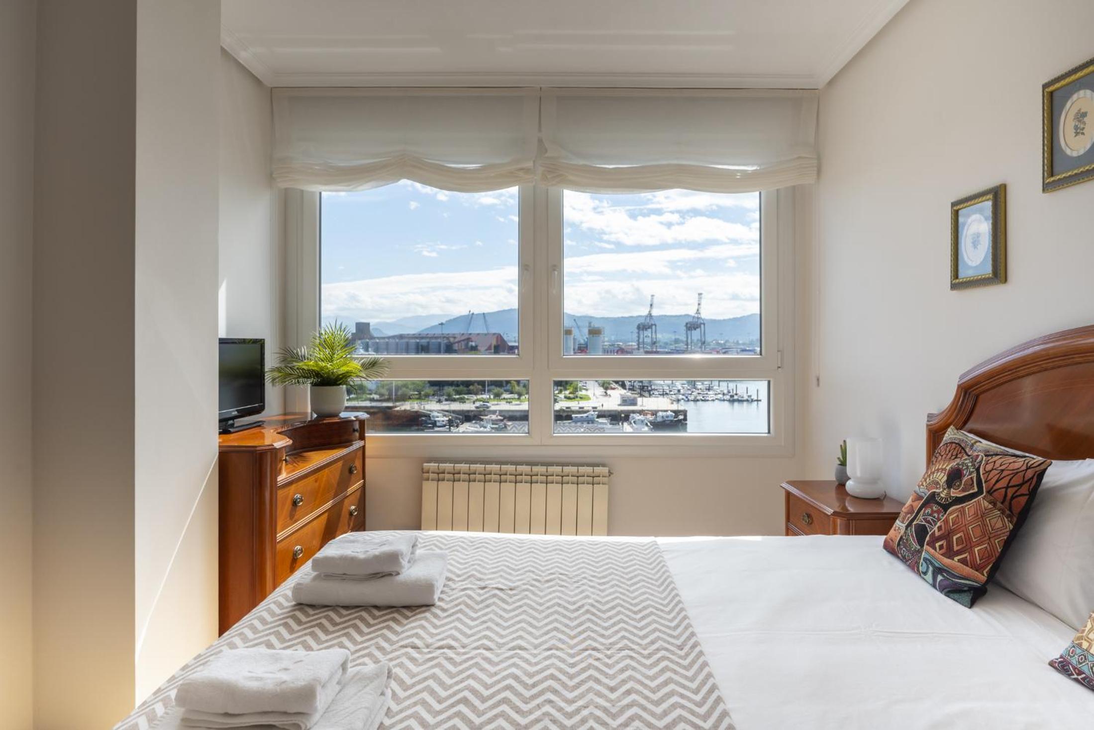 Apartamento de tres habitaciones con vista