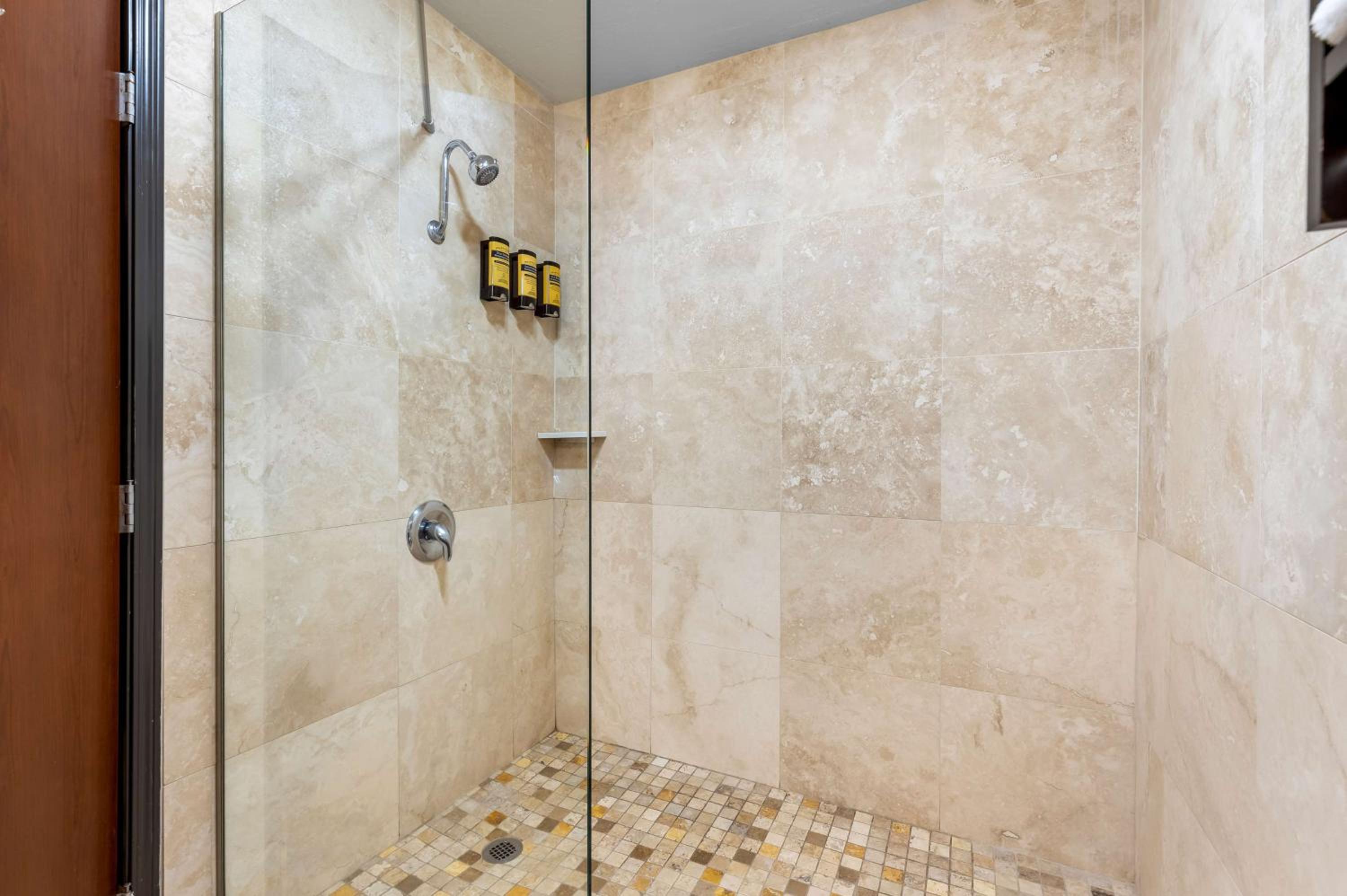 Queen Room with Two Queen Beds and Mobility Accessible Roll-In Shower - Photo 3