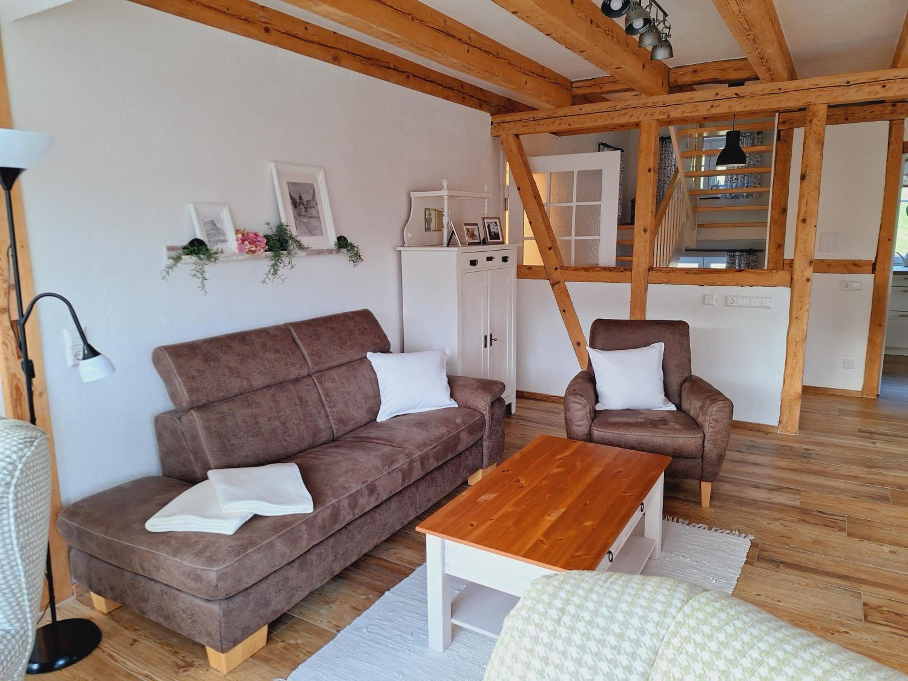 Two-Bedroom Deluxe Apartment with Garden View