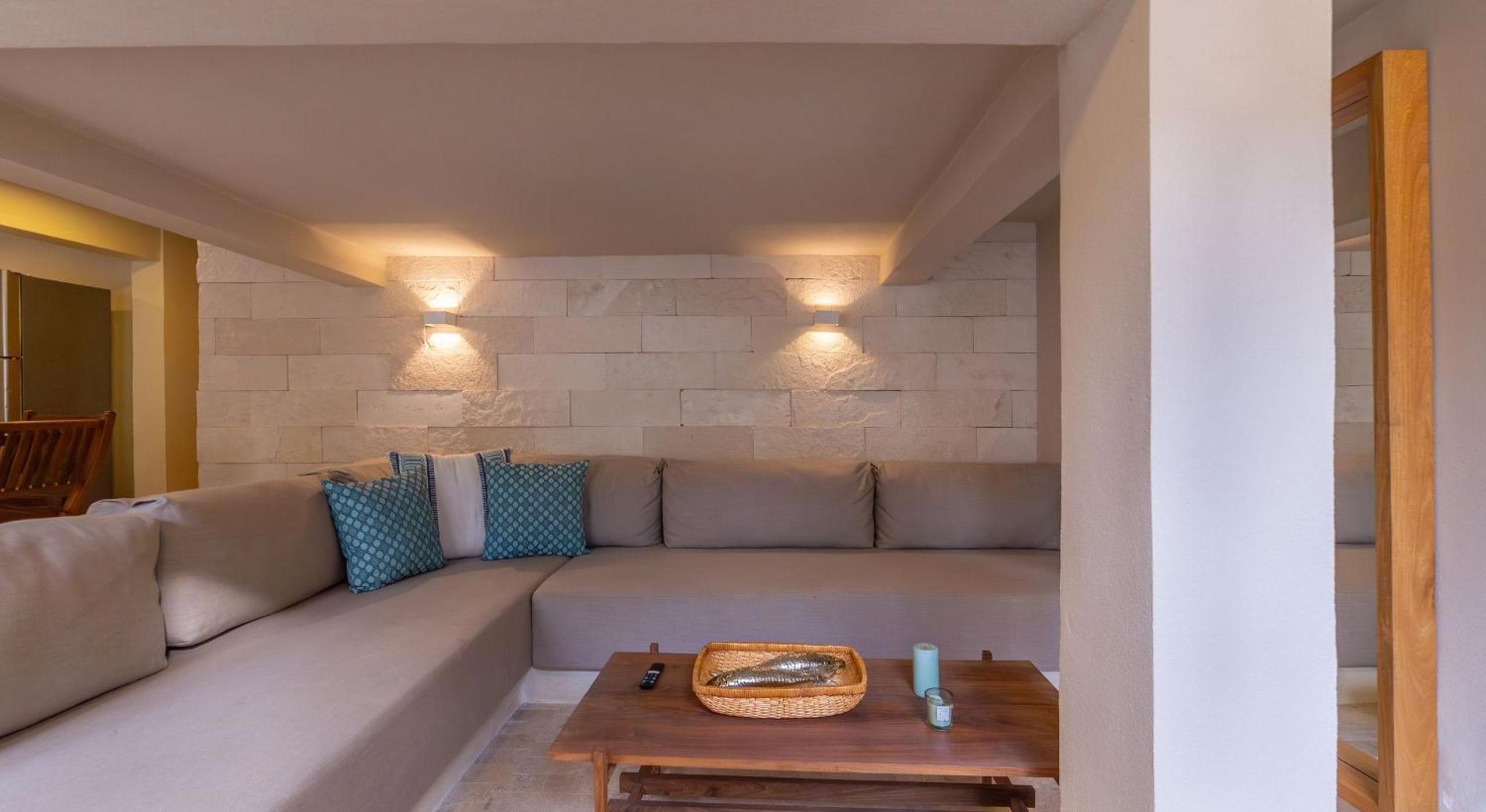 Apartment mit Poolblick