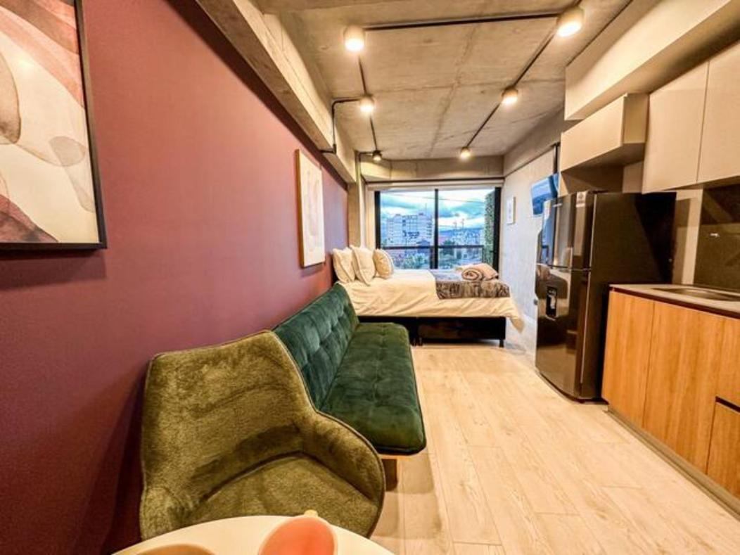 Studio with Balcony