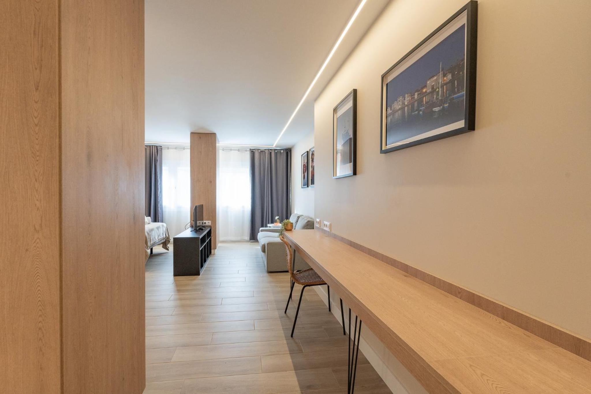 Apartamento de una habitación