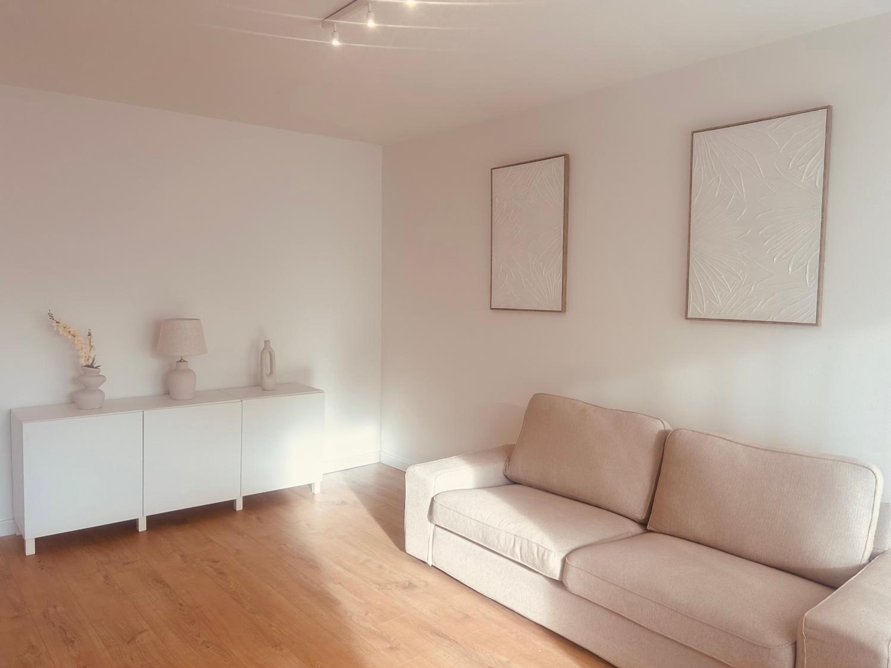One-Bedroom Apartment with Balcony and City View