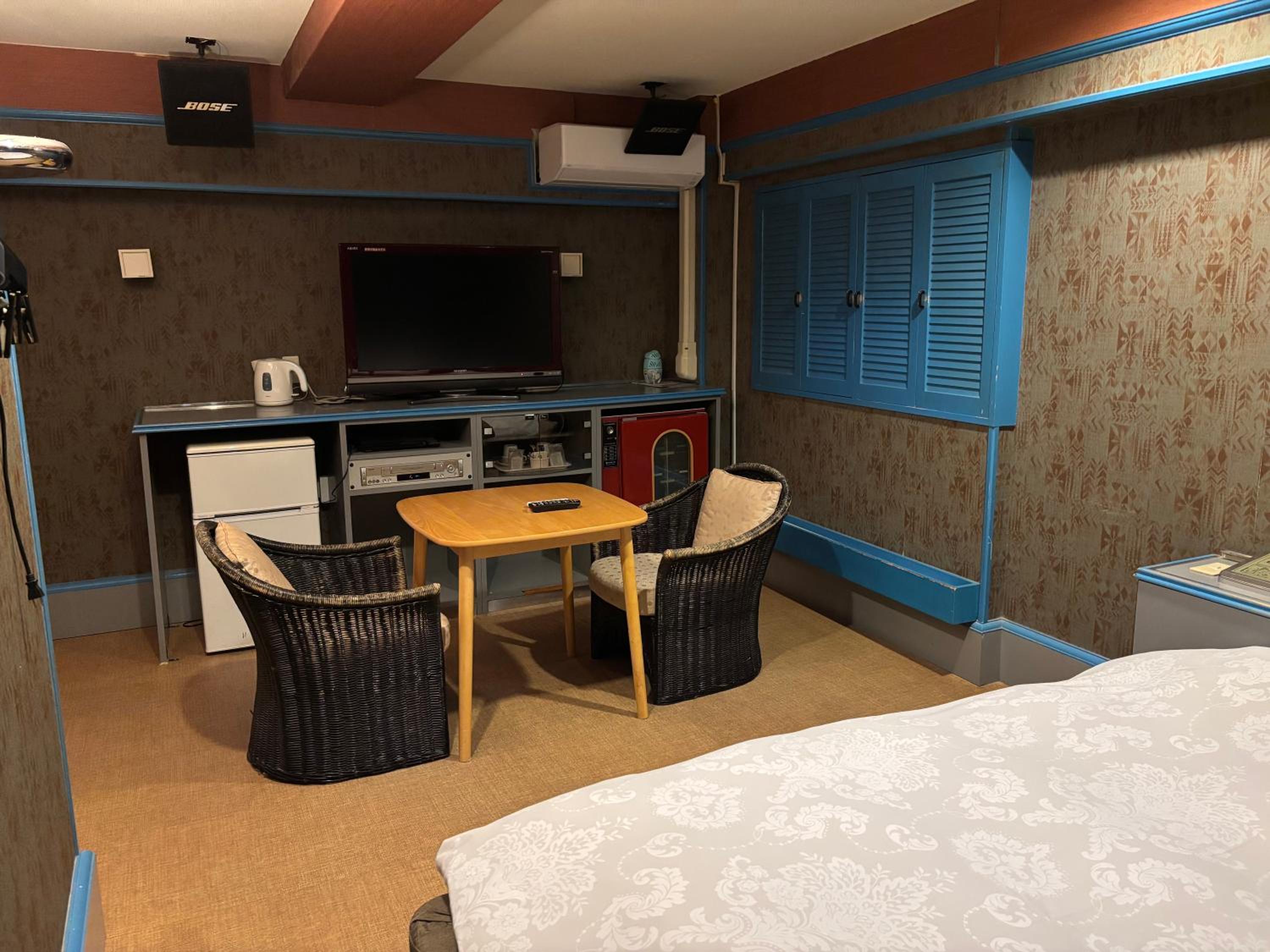 Superior Double Room with 80 Inch Projector 