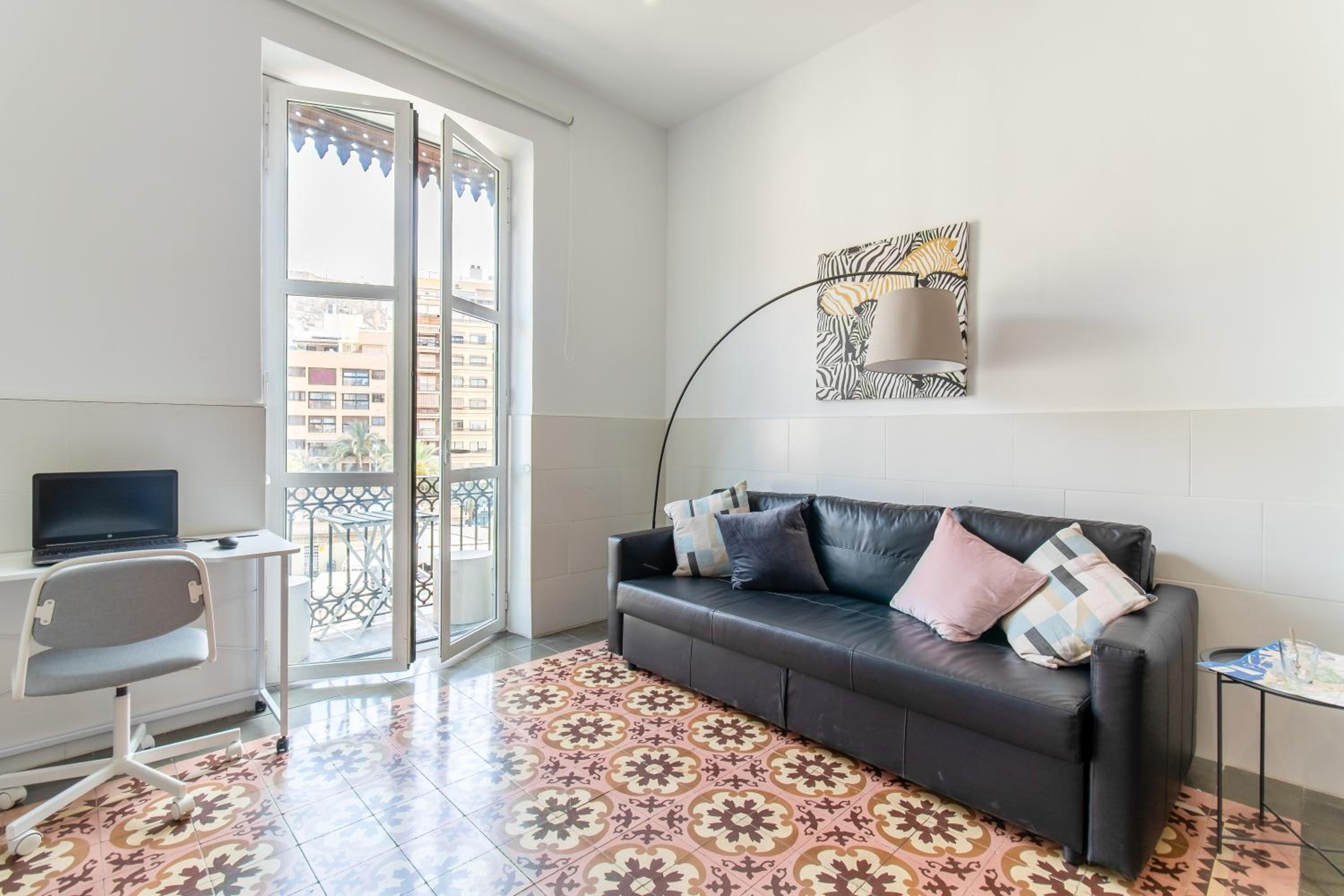Apartamento de dos habitaciones