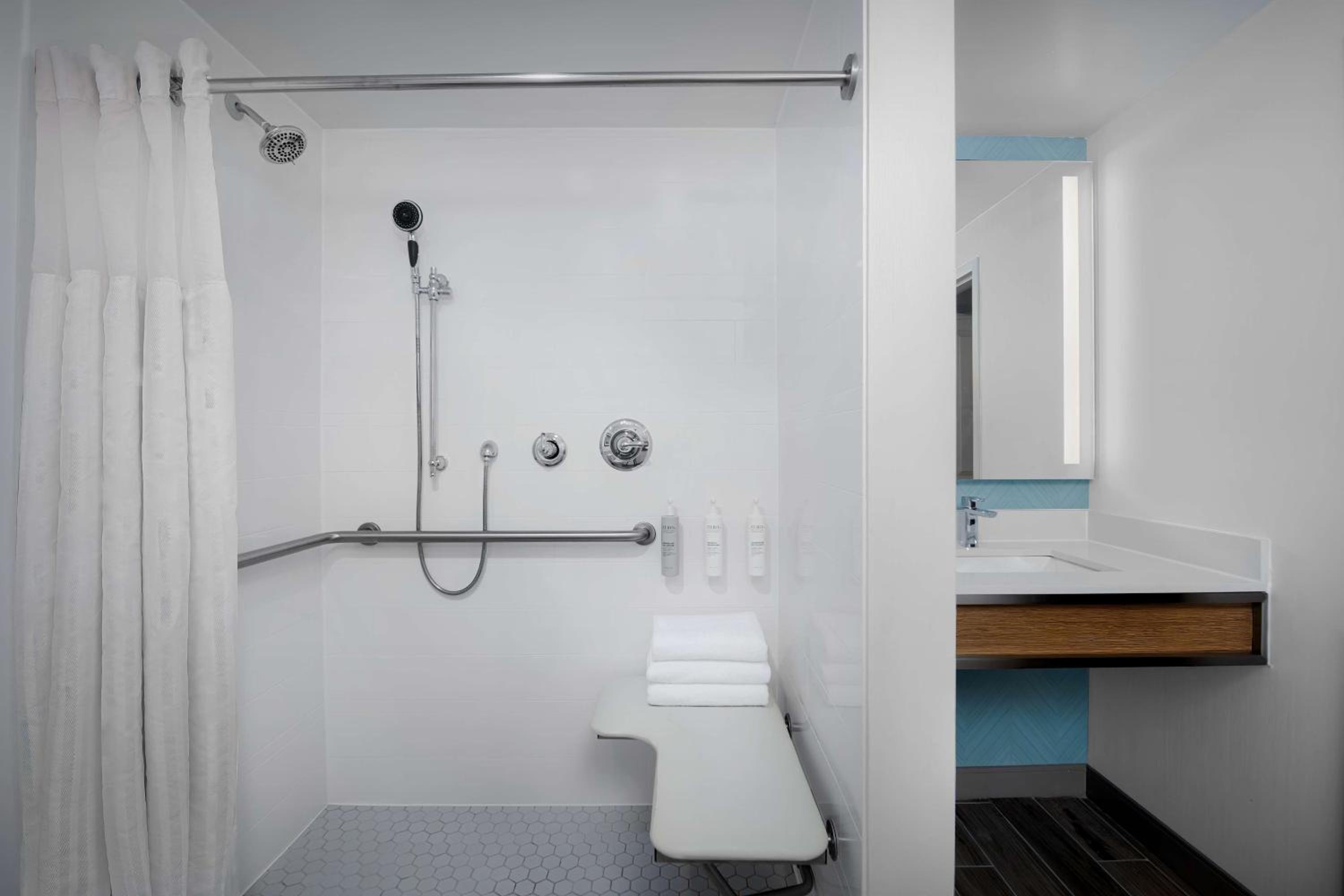 King Room Mobility Access with Roll In Shower  - Photo 8
